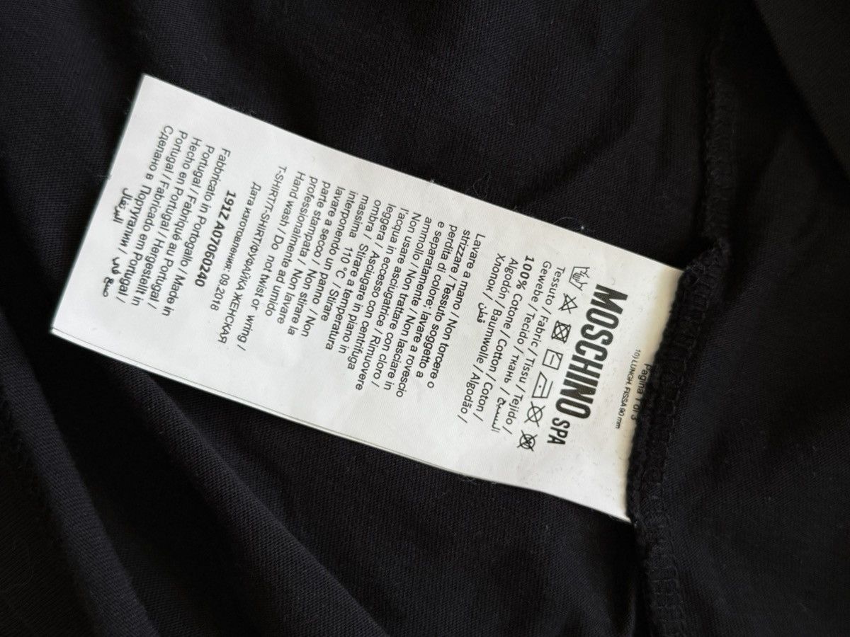 Moschino Moschino Milano iconic logo tshirt Size US M / EU 48-50 / 2 - 5 Thumbnail