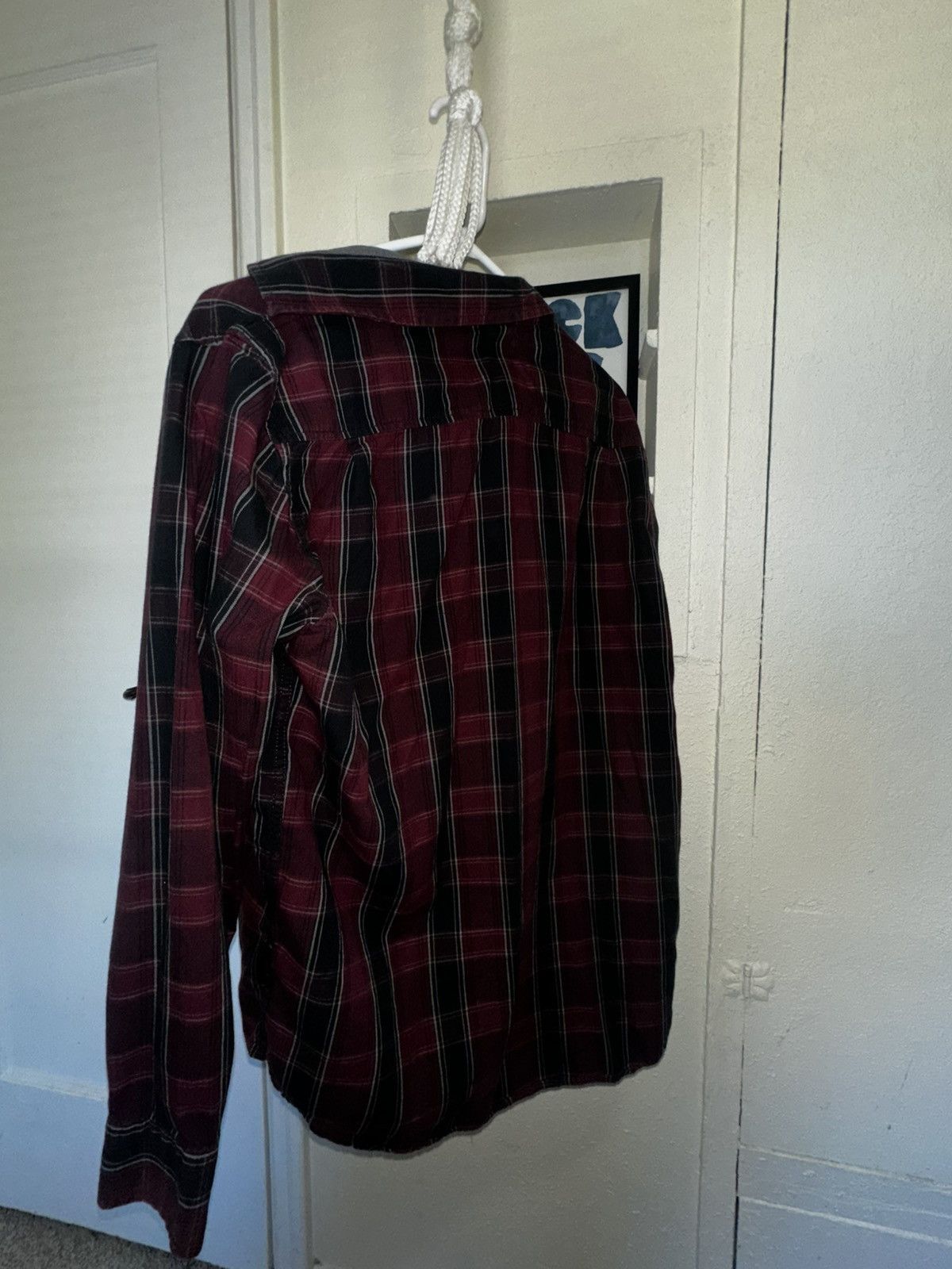 Vans Vans Black/Red Causal Flannel Size US M / EU 48-50 / 2 - 7 Thumbnail