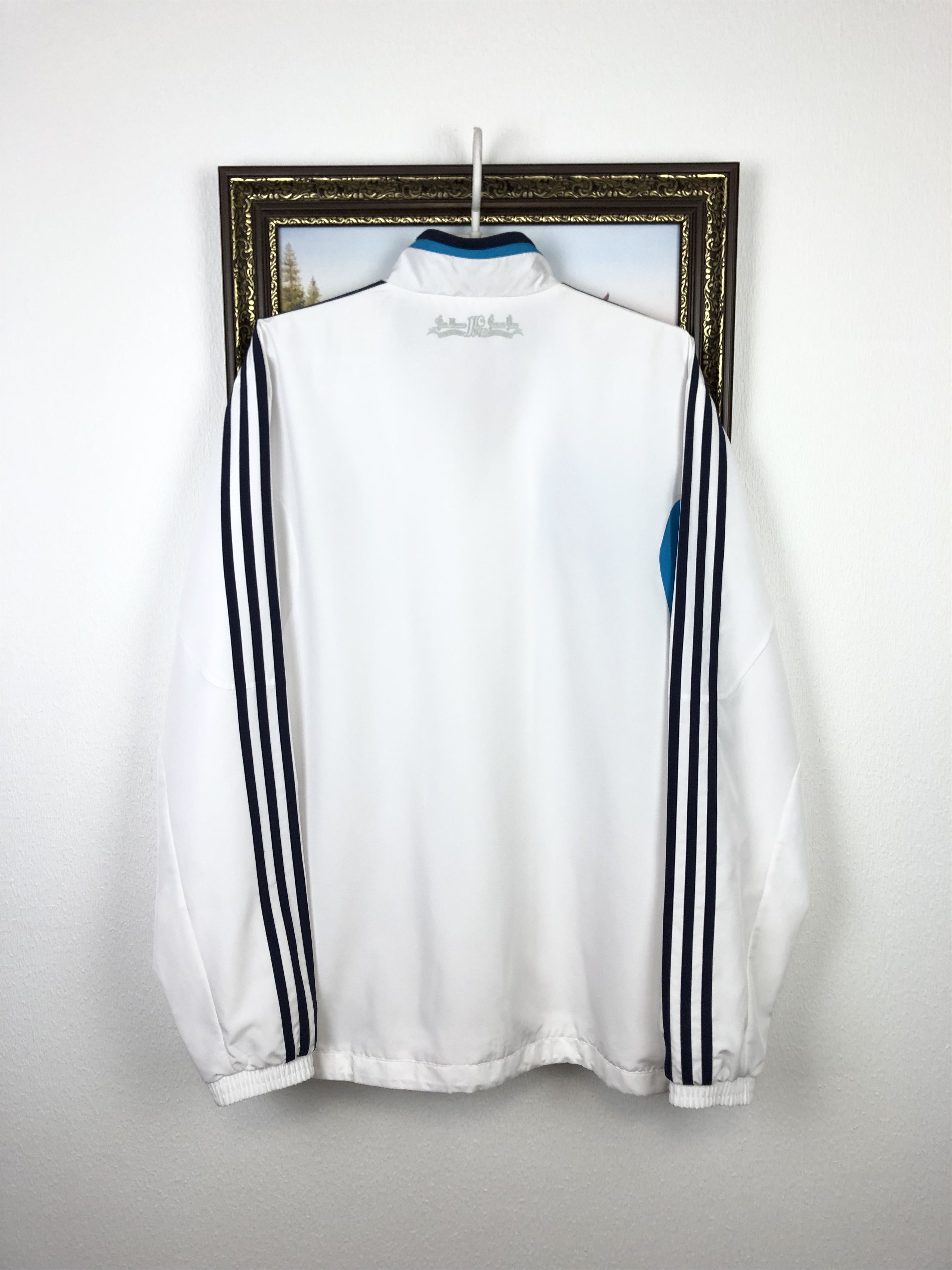 Adidas Vintage Adidas Real Madrid Football Jacket Soccer Track Top Size US XXL / EU 58 / 5 - 11 Thumbnail