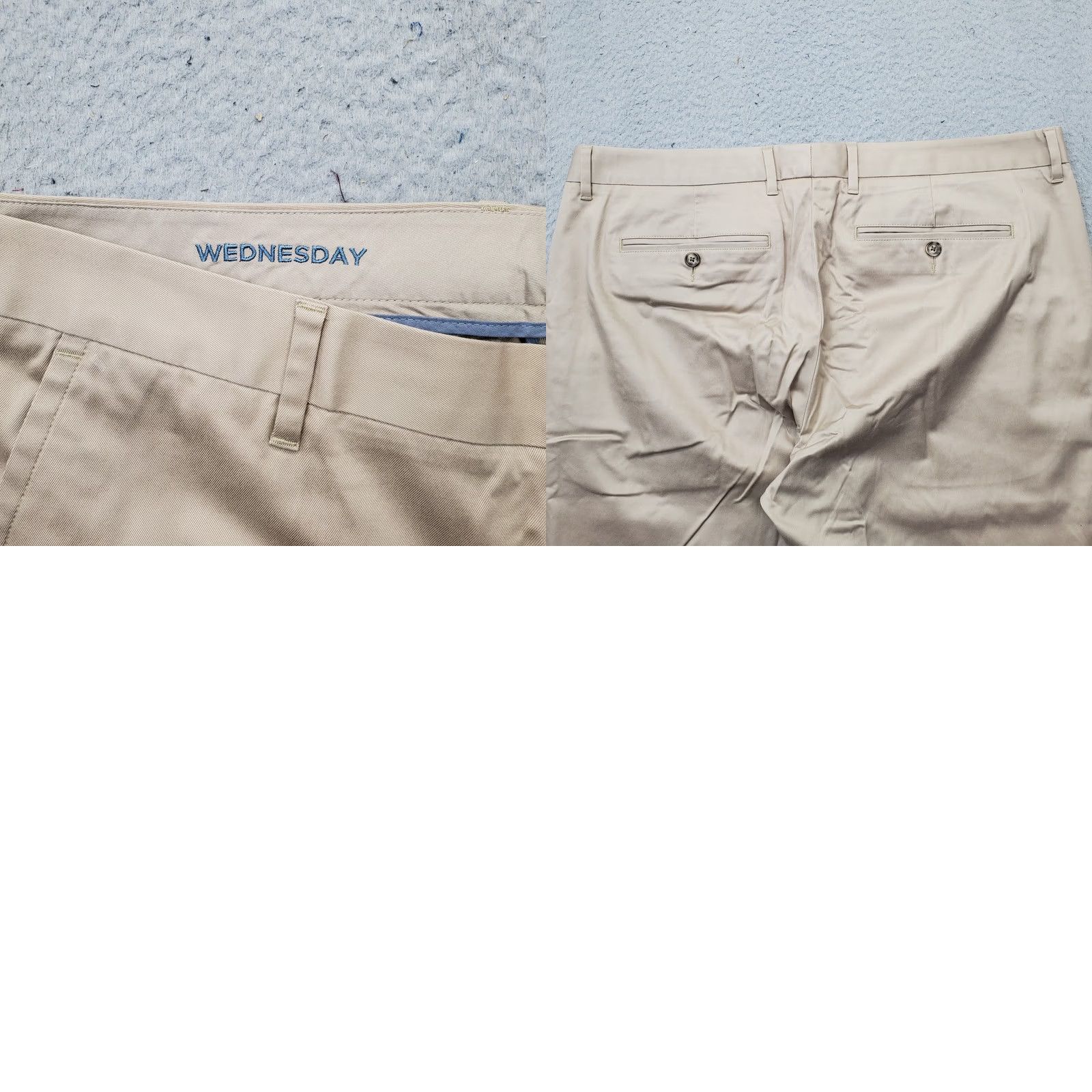 Bonobos Bonobos Mens Slim Tan Khakis Pants 38 Slim Flat Front Slash Pocket Weekday Warrior W34? Size US 38 / EU 54 - 9 Thumbnail
