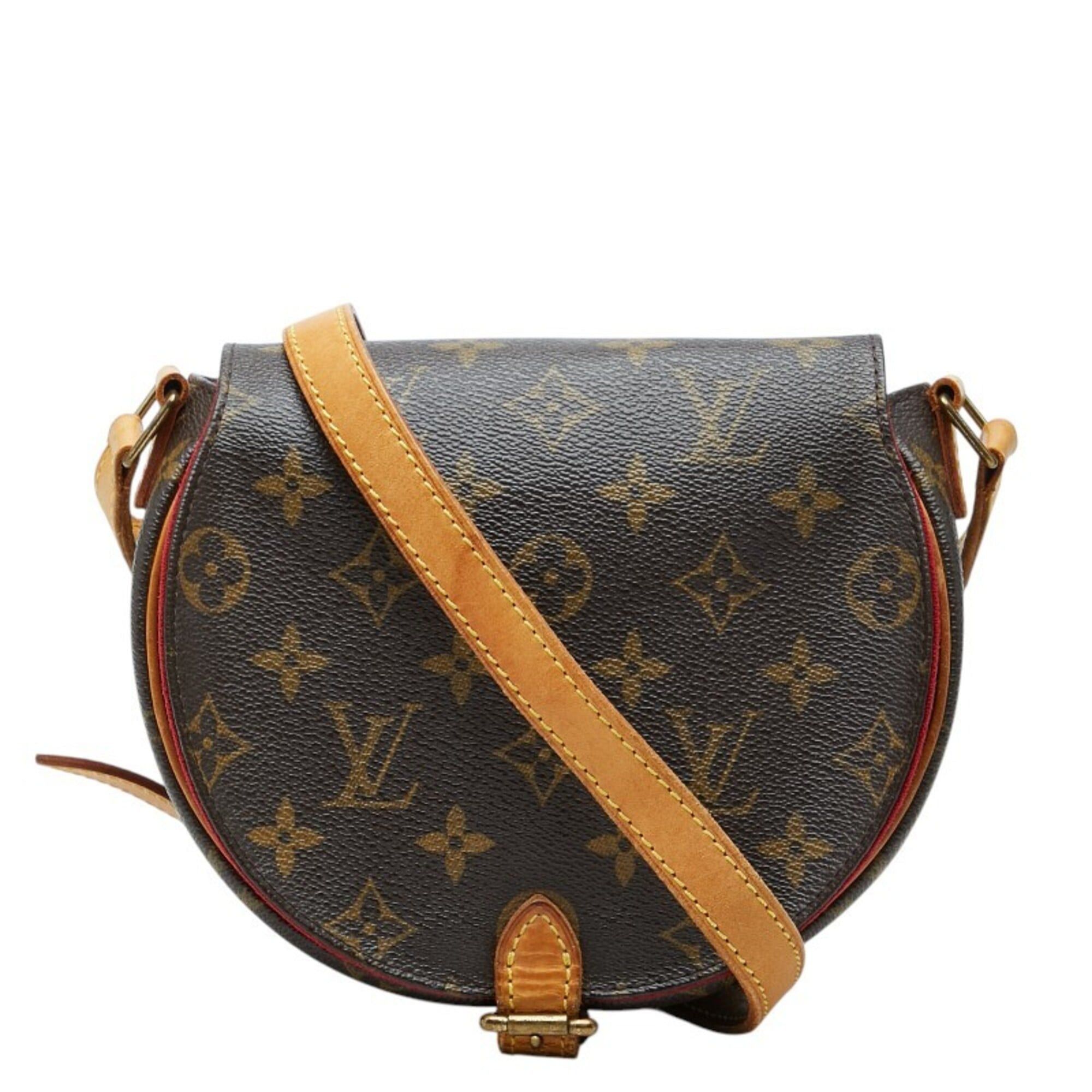 Louis Vuitton Louis Vuitton Monogram Tambourin Crossbody Shoulder Bag M51179 Brown Leather Women's LOUIS VUITTON Size ONE SIZE - 1 Thumbnail