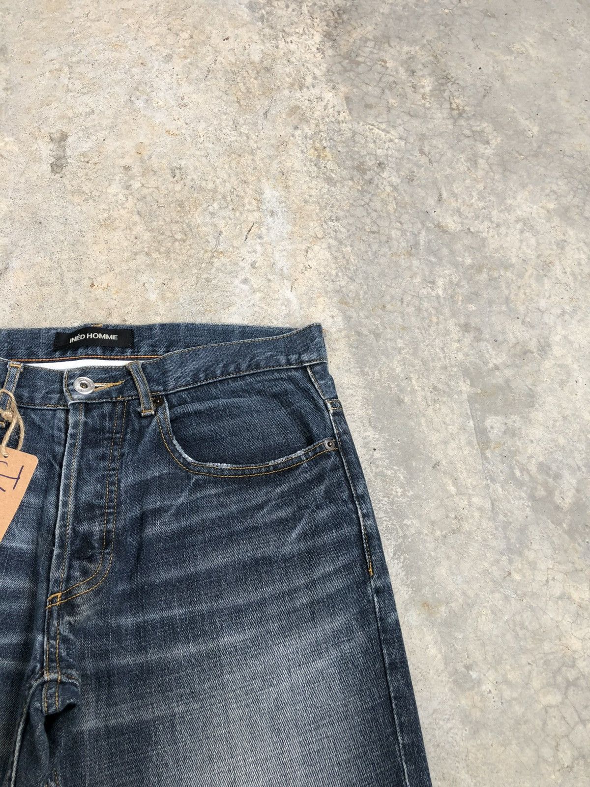 Yohji Yamamoto Ined Homme Flared Jeans Yohji Yamamoto Size US 32 / EU 48 - 15 Thumbnail