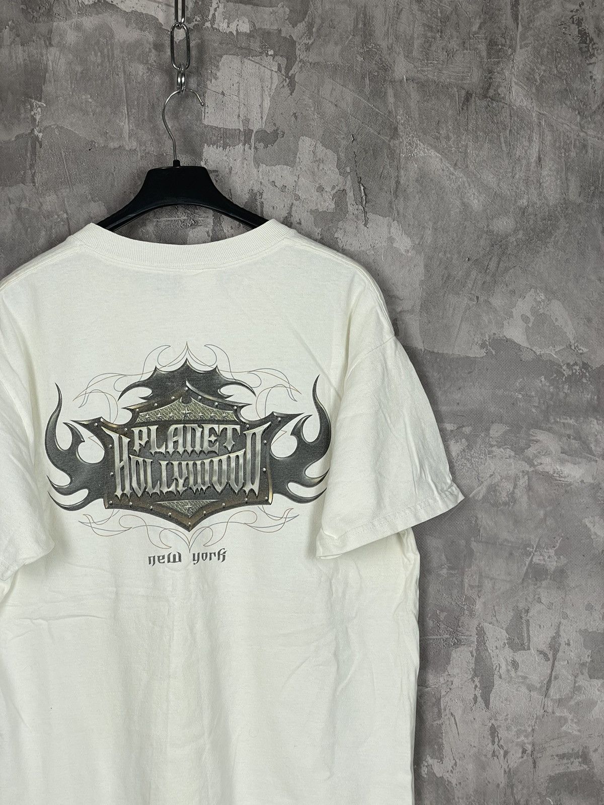 Planet Hollywood × Vintage Planet Hollywood Big Logo T-Shirt XL VTG 90s Streetwear Size US L / EU 52-54 / 3 - 9 Thumbnail