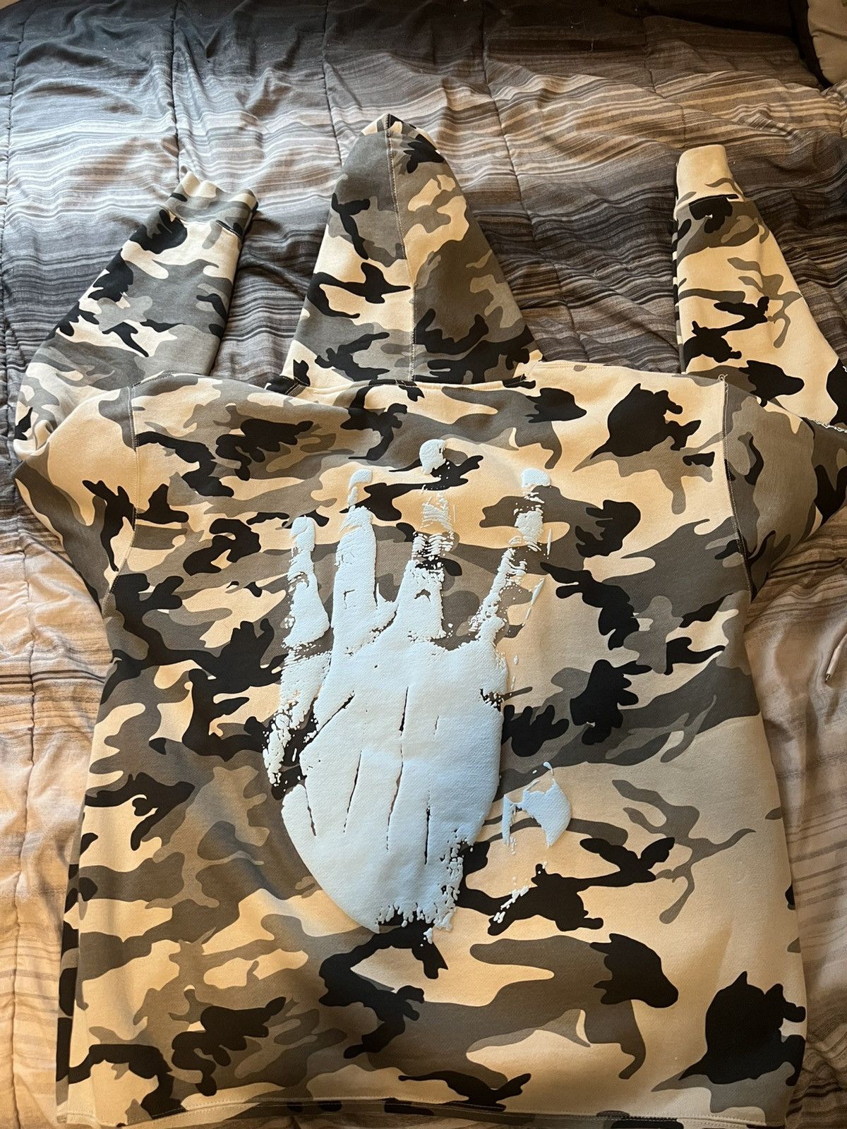 Revenge REVENGE X KILL CROPPED HOODIE SNOW CAMO/BABY BLUE Size US XXL / EU 58 / 5 - 1 Thumbnail