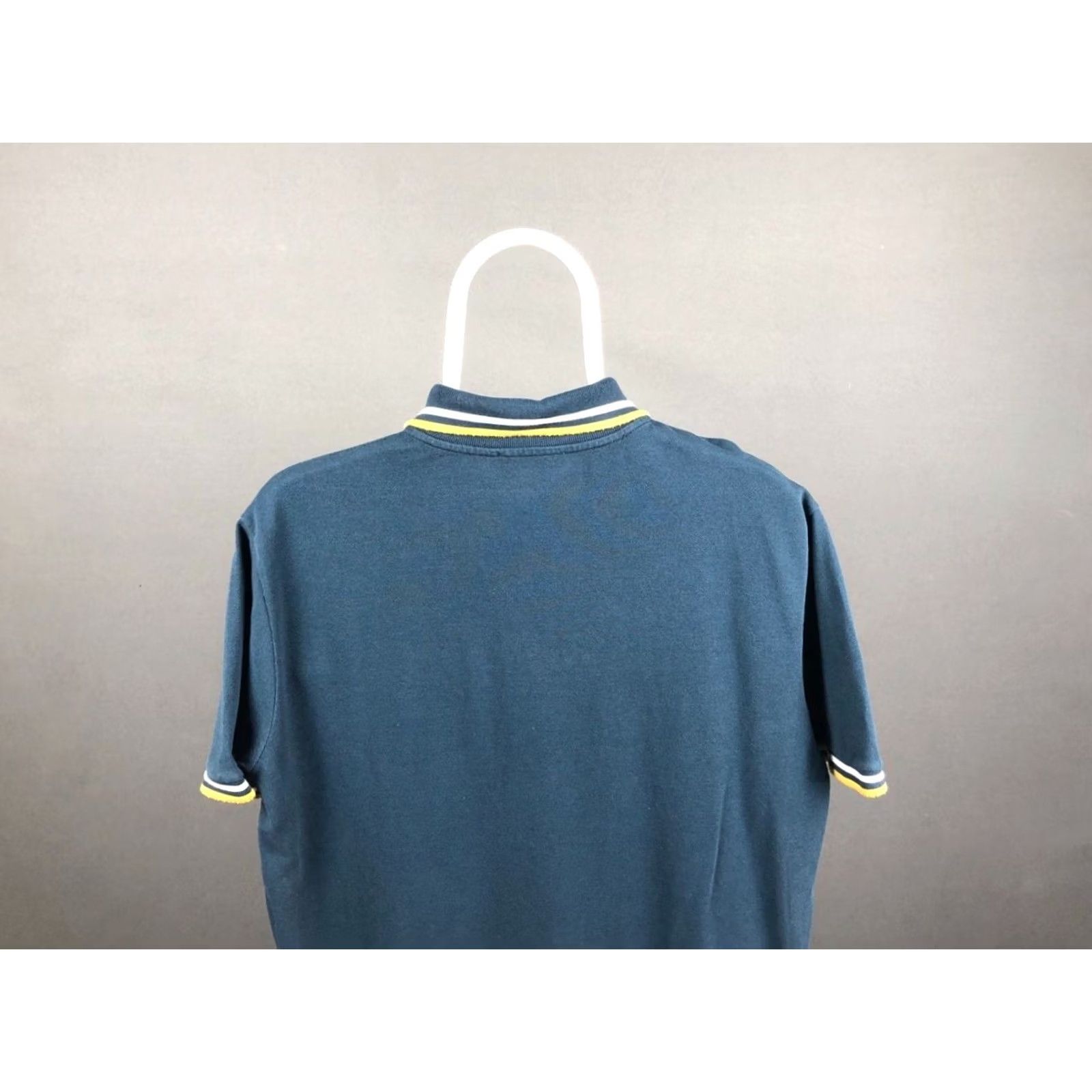 Etro ETRO Polo Shirt Men S Dark Blue Cotton Jersey Solid Embroidered Logo Short Sleeve Collared Button Classic Regular Size Size US S / EU 44-46 / 1 - 5 Thumbnail