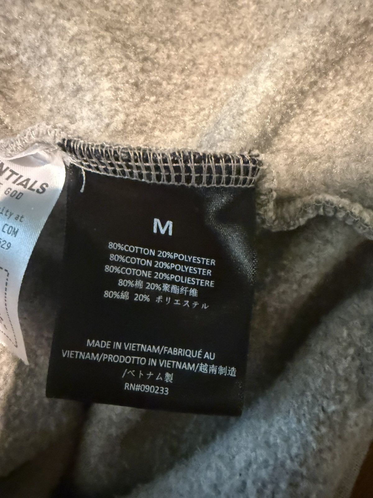 Fear of God Fear of God essentials hoodie grey Fear of God State Size US M / EU 48-50 / 2 - 5 Thumbnail