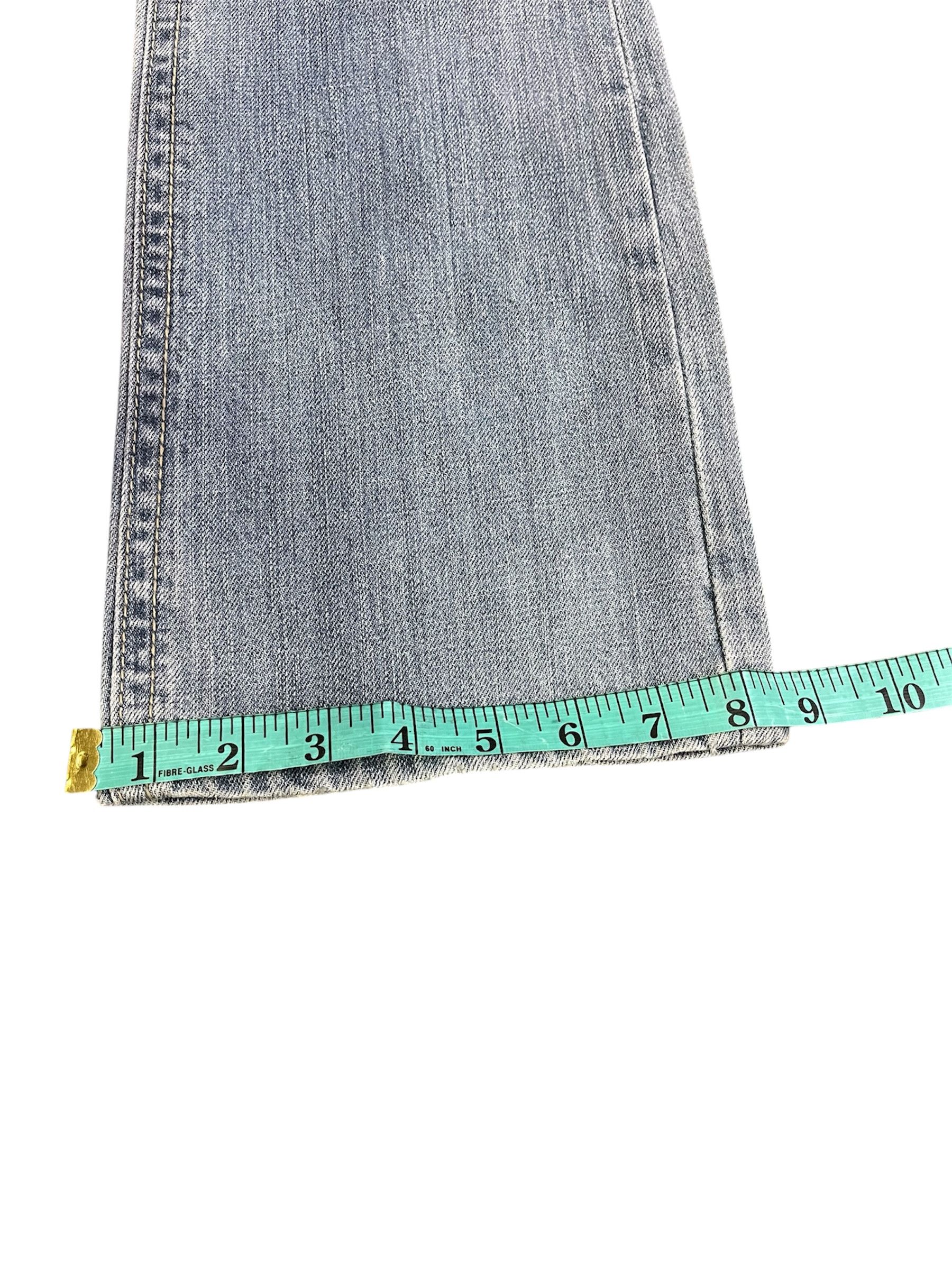 semanticdesign Vtg Flared Semantic Design Leather Faded Great Whisker Size US 31 - 14 Thumbnail