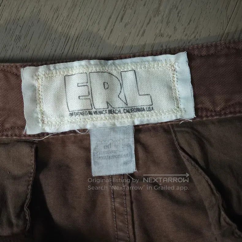 ERL ERL size M 25FW Brown Cargo Work Pants Size US 28 / EU 44 - 2 Thumbnail