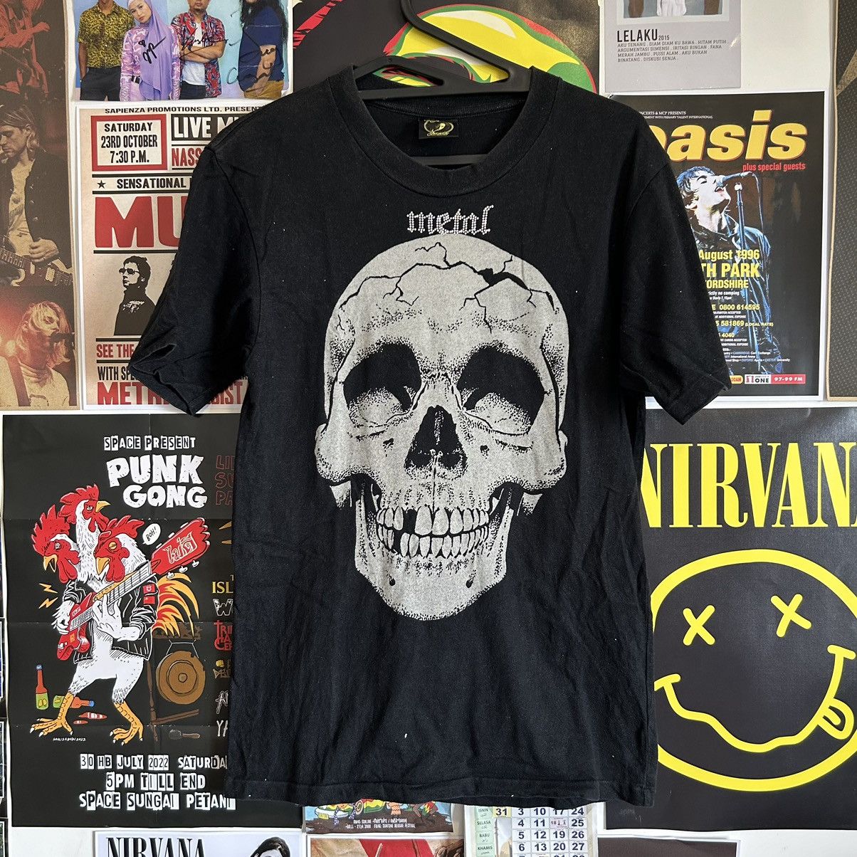 Hysteric Glamour Vintage Hysteric Glamour Metal Skull Design Size US S / EU 44-46 / 1 - 1 Thumbnail
