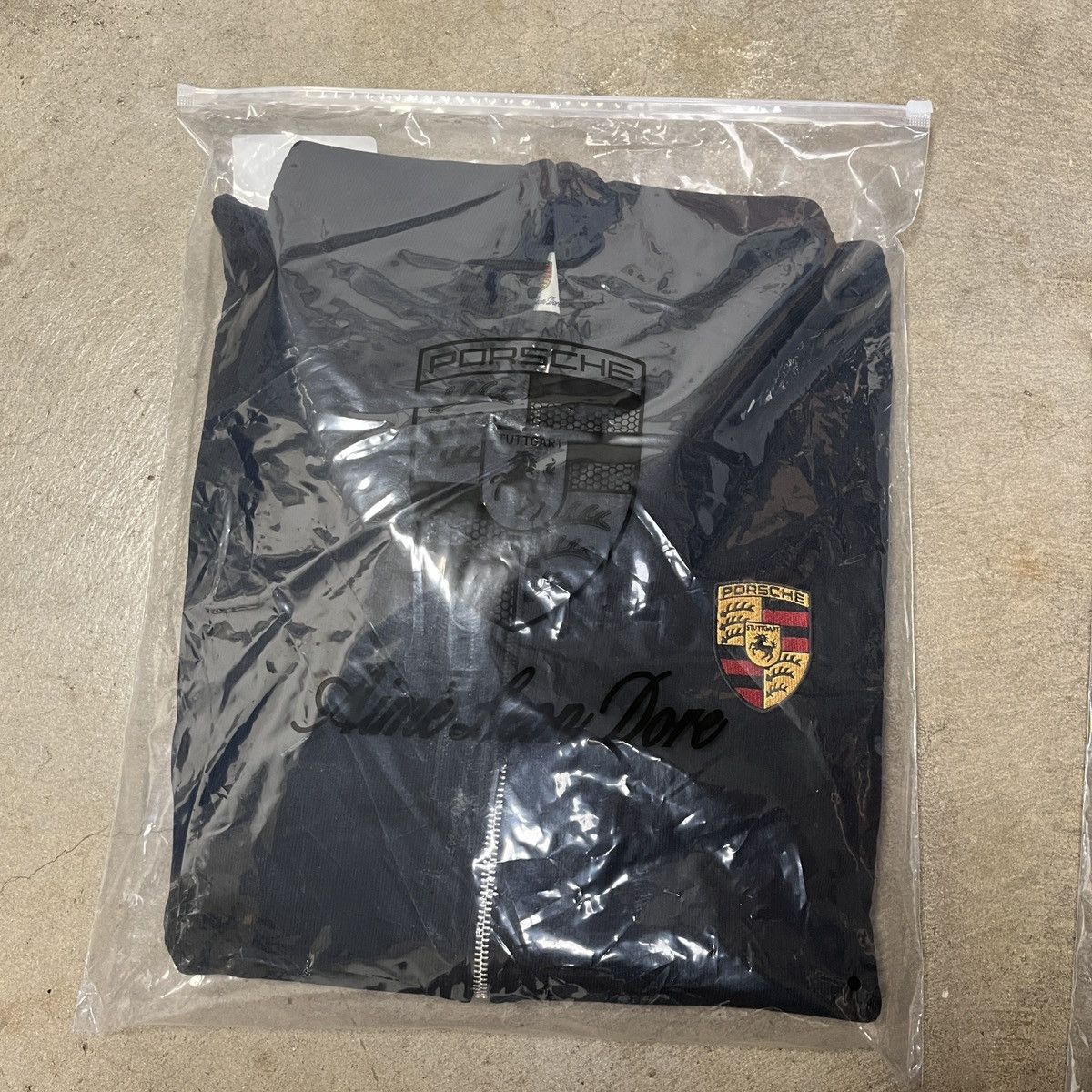 Aime Leon Dore Aime Leon Dore Porsche Full Zip Hoodie Sweatshirt Black Size US L / EU 52-54 / 3 - 1 Thumbnail