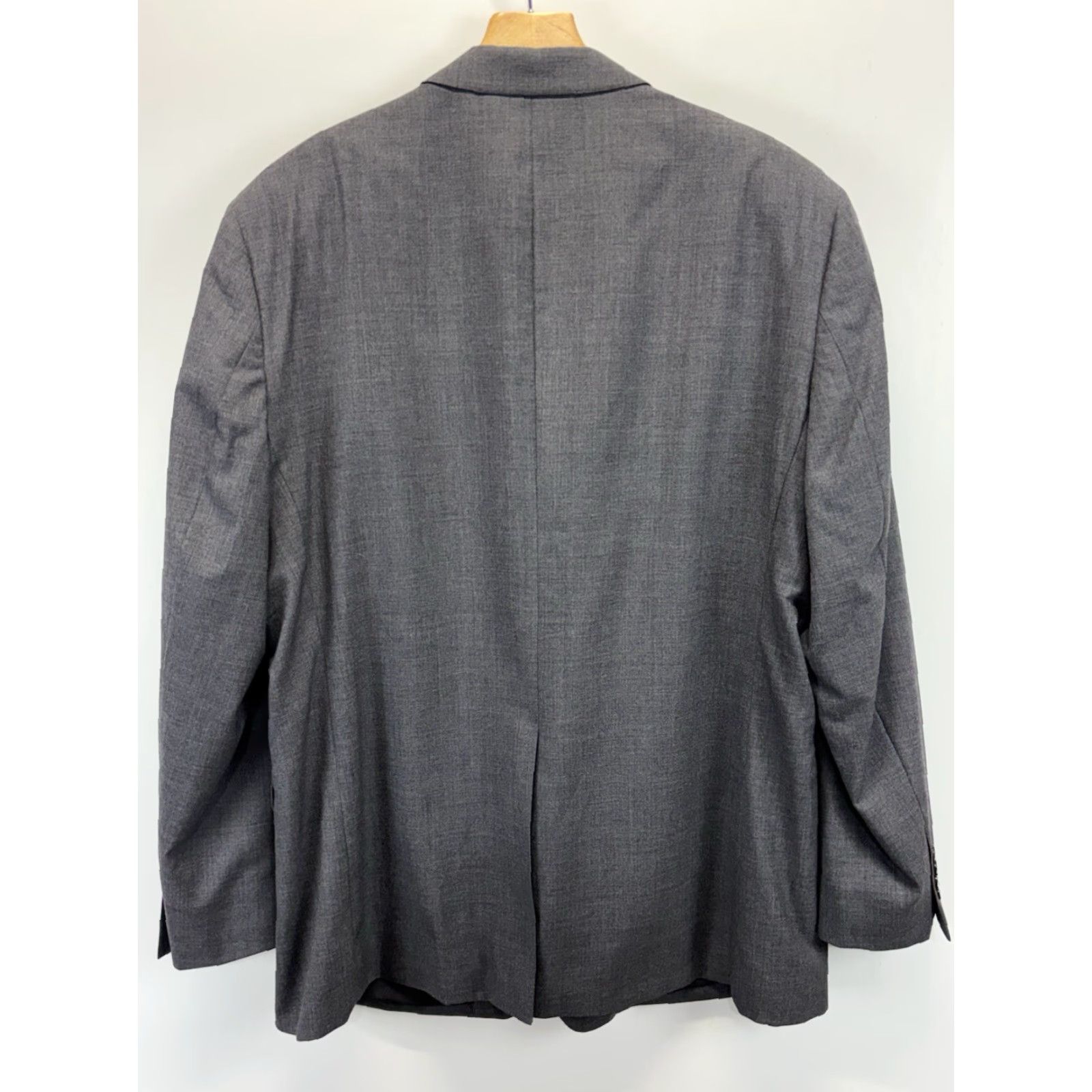 Jos. A. Bank Jos A Bank 2 Pc Wool Suit Blazer Pants 48L 42x31 Men’s Grey Executive Line Size 48R - 4 Thumbnail