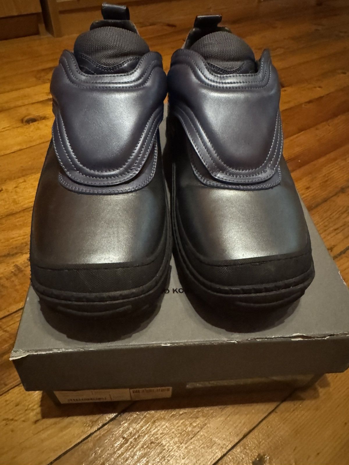 Kiko Kostadinov Kiko Kostadinov Tonkin Strap Shoe Slate Grey/Gunmetal Size US 11.5 / EU 44-45 - 1 Thumbnail