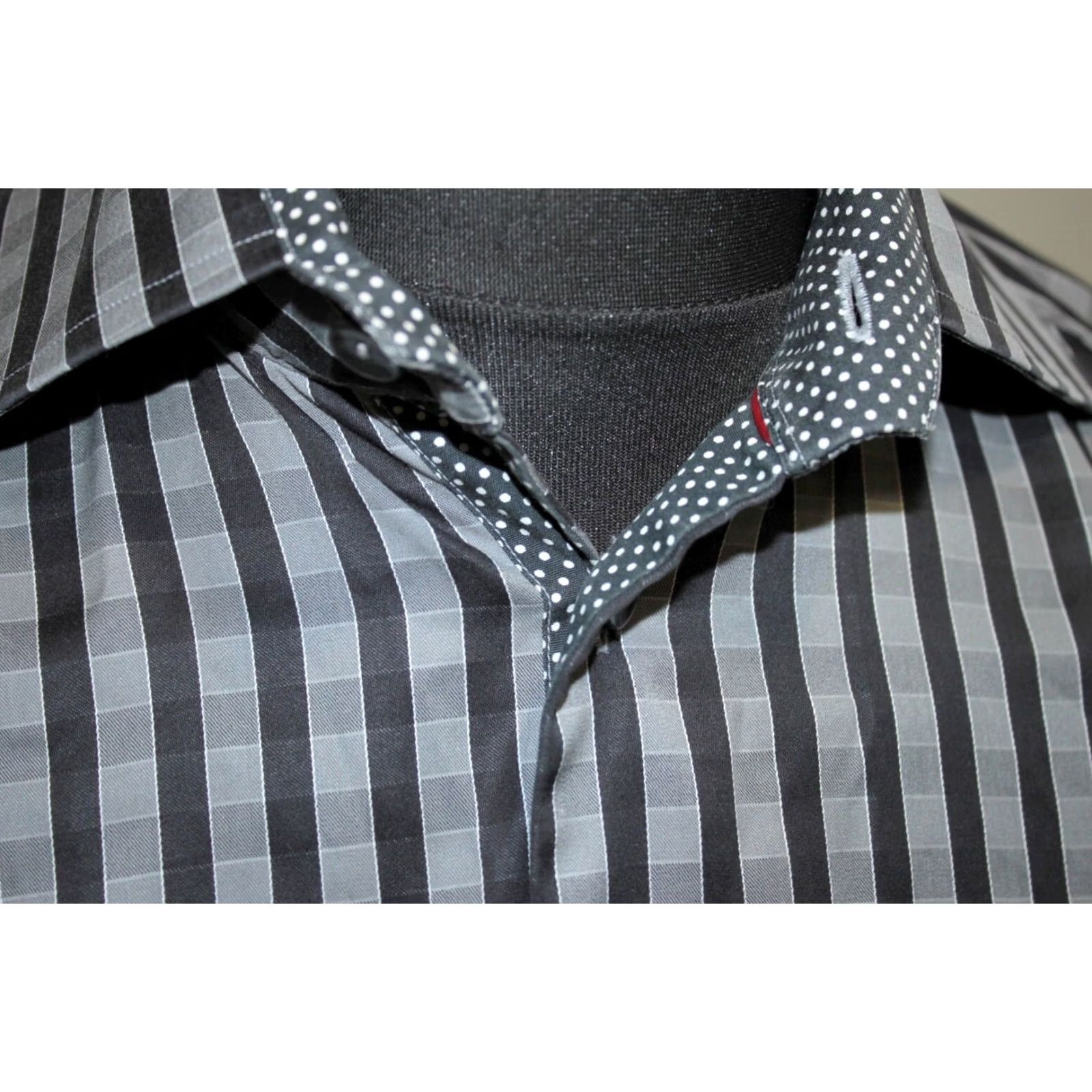 Eton Eton Grey Slim Fit Shirt Mens Size 16 41 Size US L / EU 52-54 / 3 - 3 Thumbnail