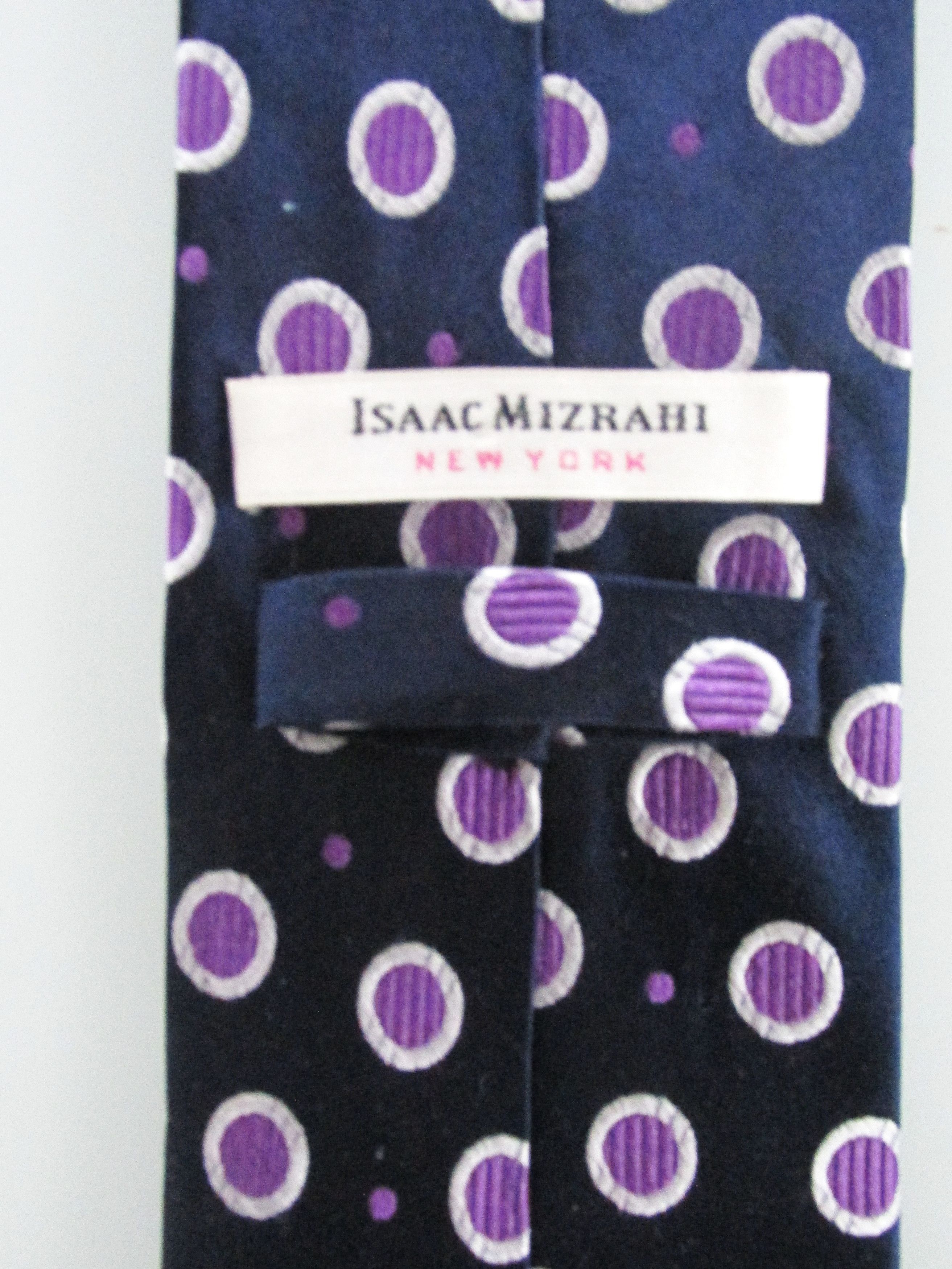 Isaac Mizrahi Isaac Mizrahi Men's Silk Tie Size ONE SIZE - 5 Thumbnail