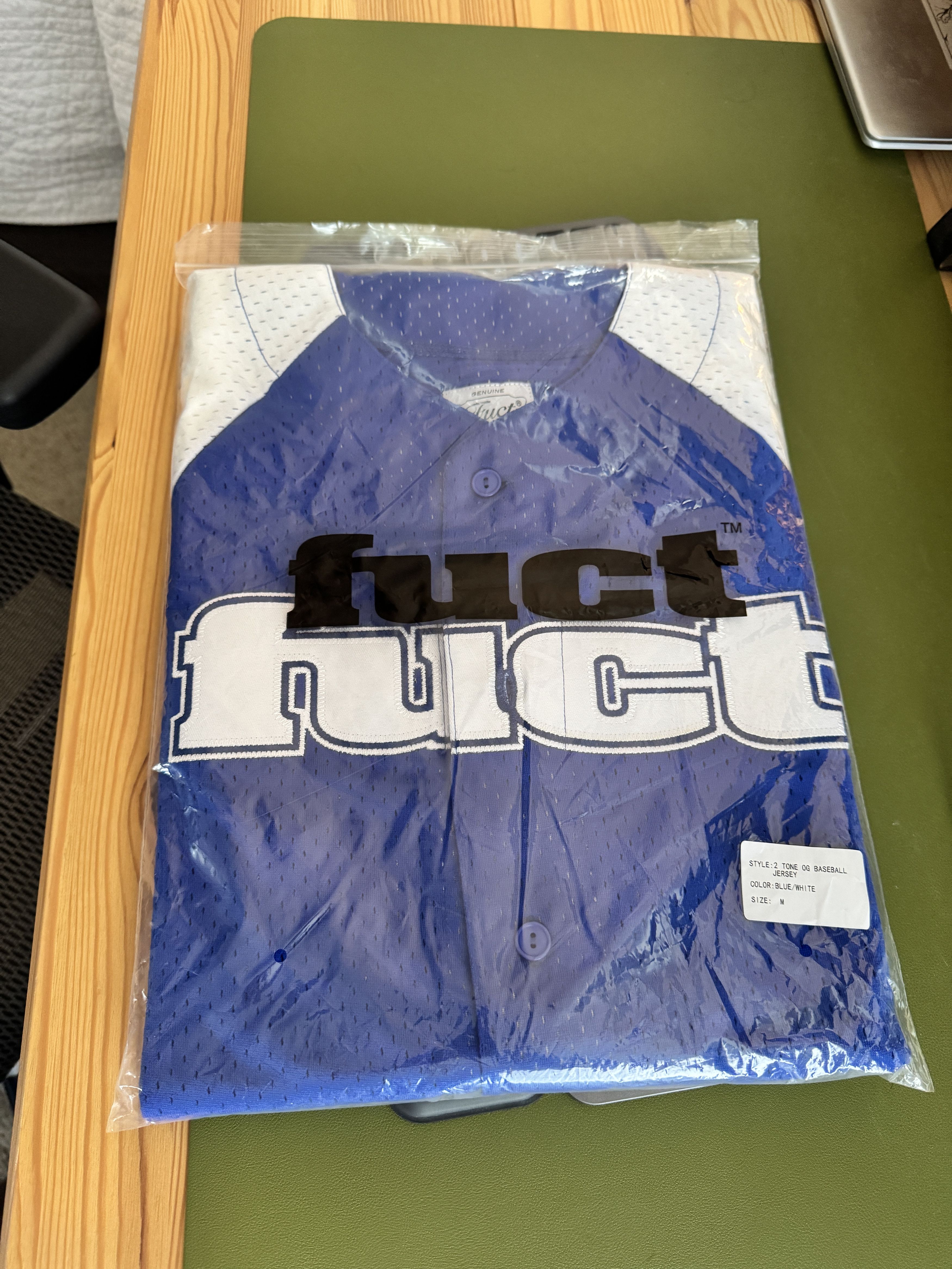 FUCT FUCT OG LOGO BASEBALL JERSEY x MLB Size US M / EU 48-50 / 2 - 8 Thumbnail