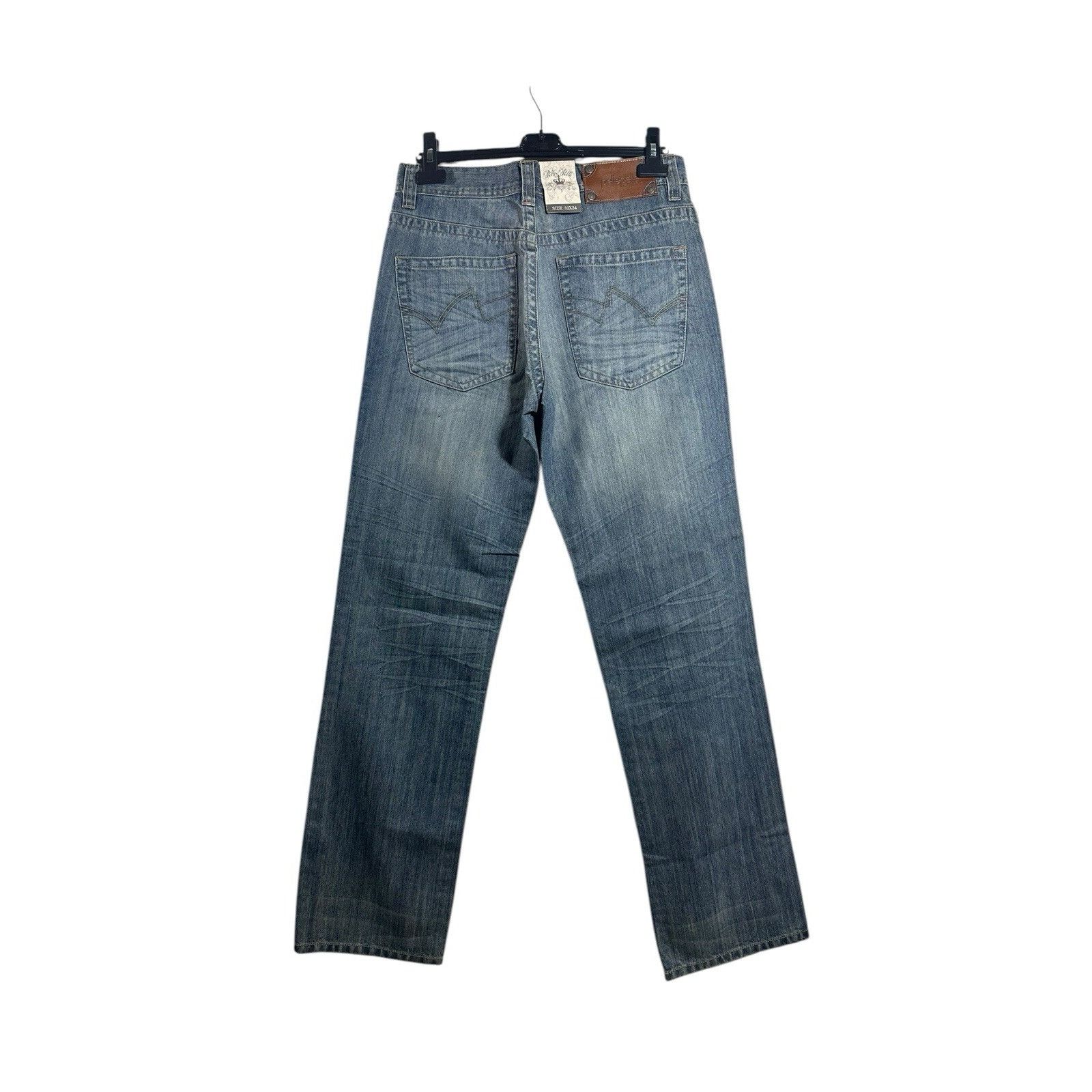 Pelle Pelle Vintage Pelle Pelle Baggy Jeans Men's Hip Hop Whiskering Y2K Size US 32 / EU 48 - 3 Thumbnail