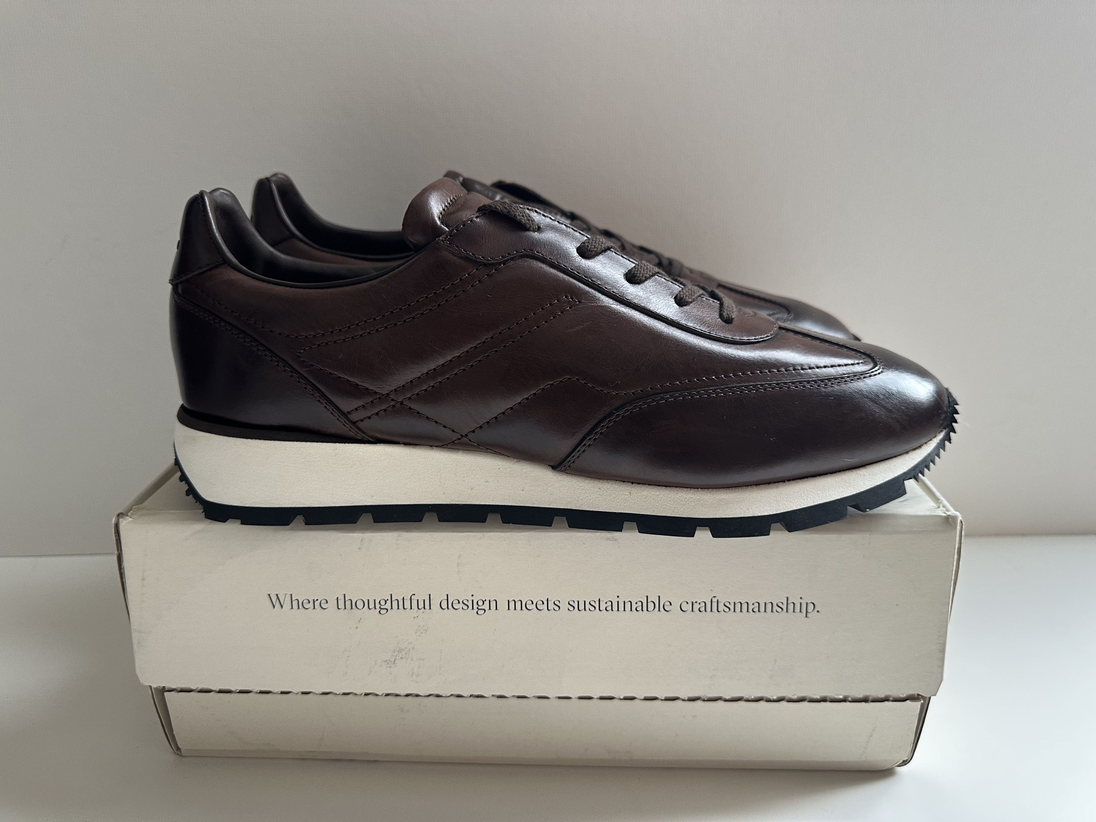 Koio Koio Retro Runners - Mocha - Size 47/US 14 (NIB) Size US 14 / EU 47 - 1 Thumbnail
