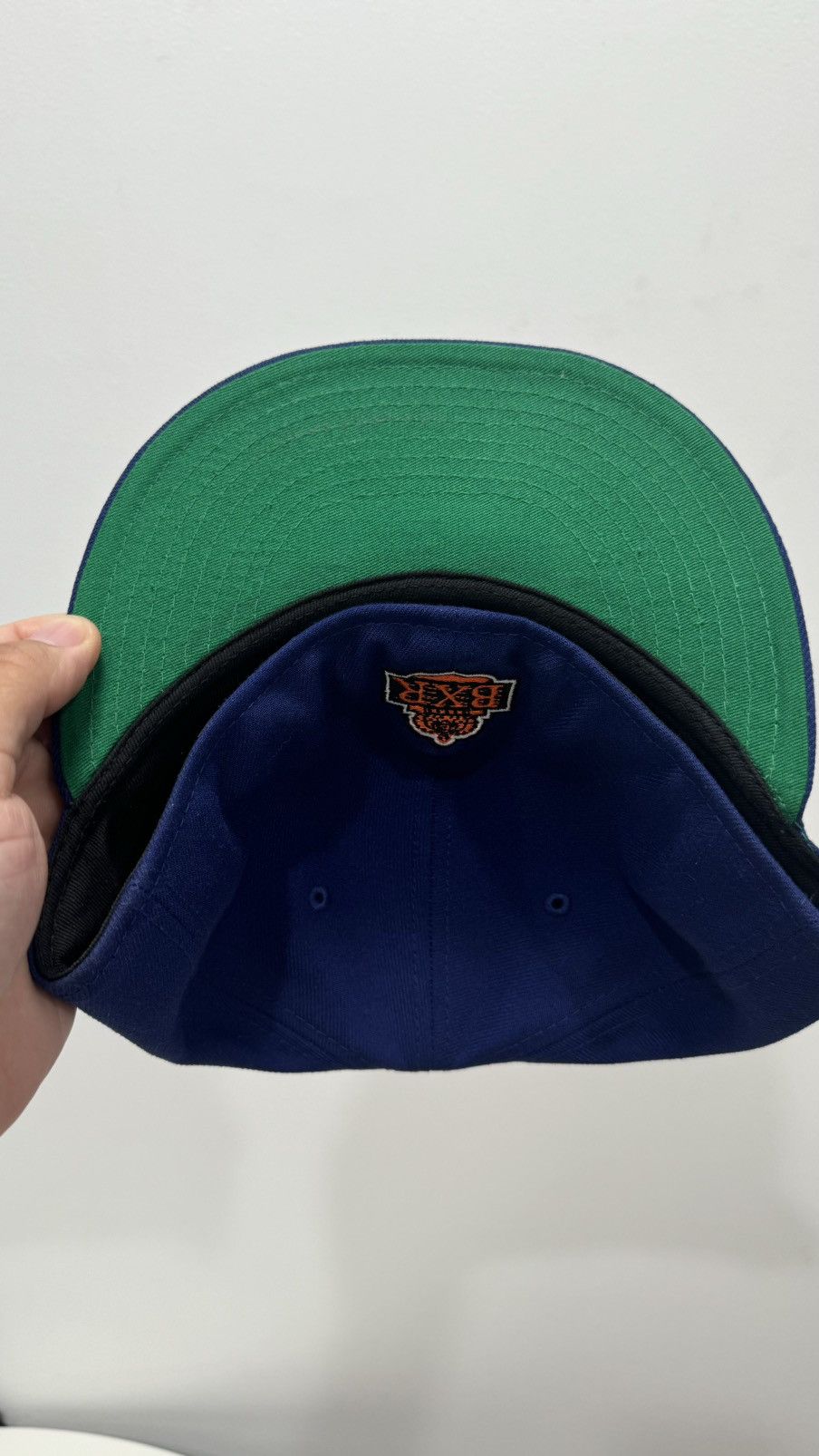 Born X Raised Born X Raised Kings Rocker Fitted Hat Royal Blue Size ONE SIZE - 5 Thumbnail