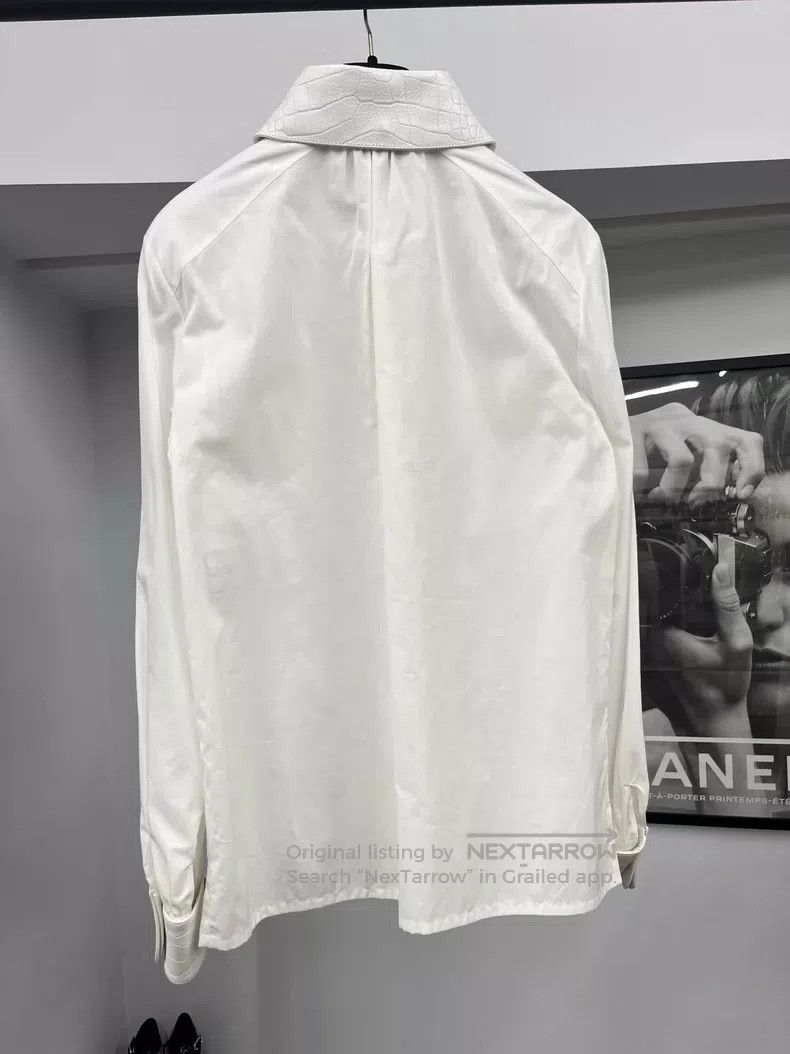 Chanel Chanel Lafayette Egypt Series White Leather Collar High-pr Size XXS / US 00 / IT 34 - 3 Thumbnail
