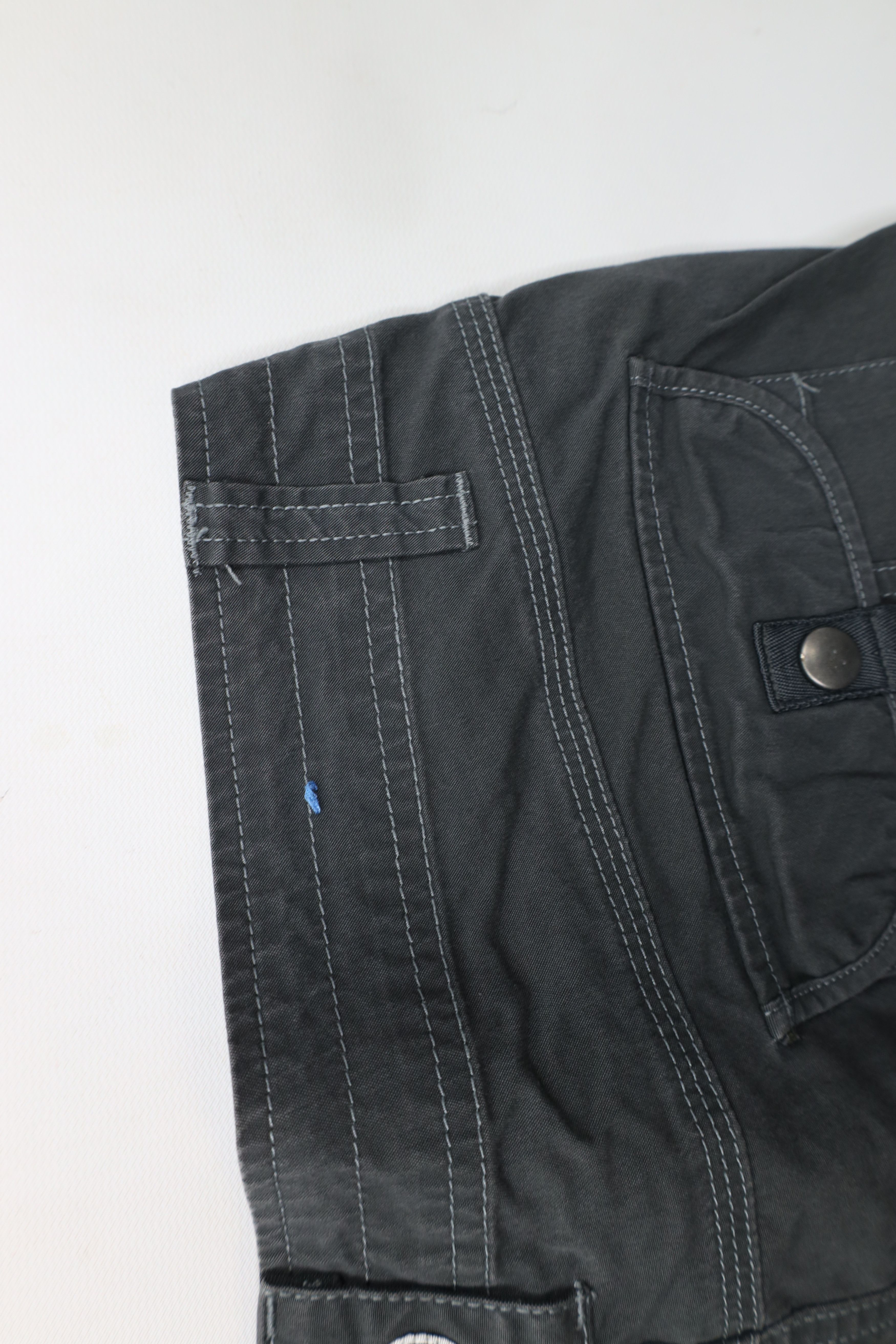 Kuhl × Vintage Kuhl Mountain Vintage Patina Dye Hiking Cargo Shorts Gray Size 32" / US 10 / IT 46 - 13 Thumbnail