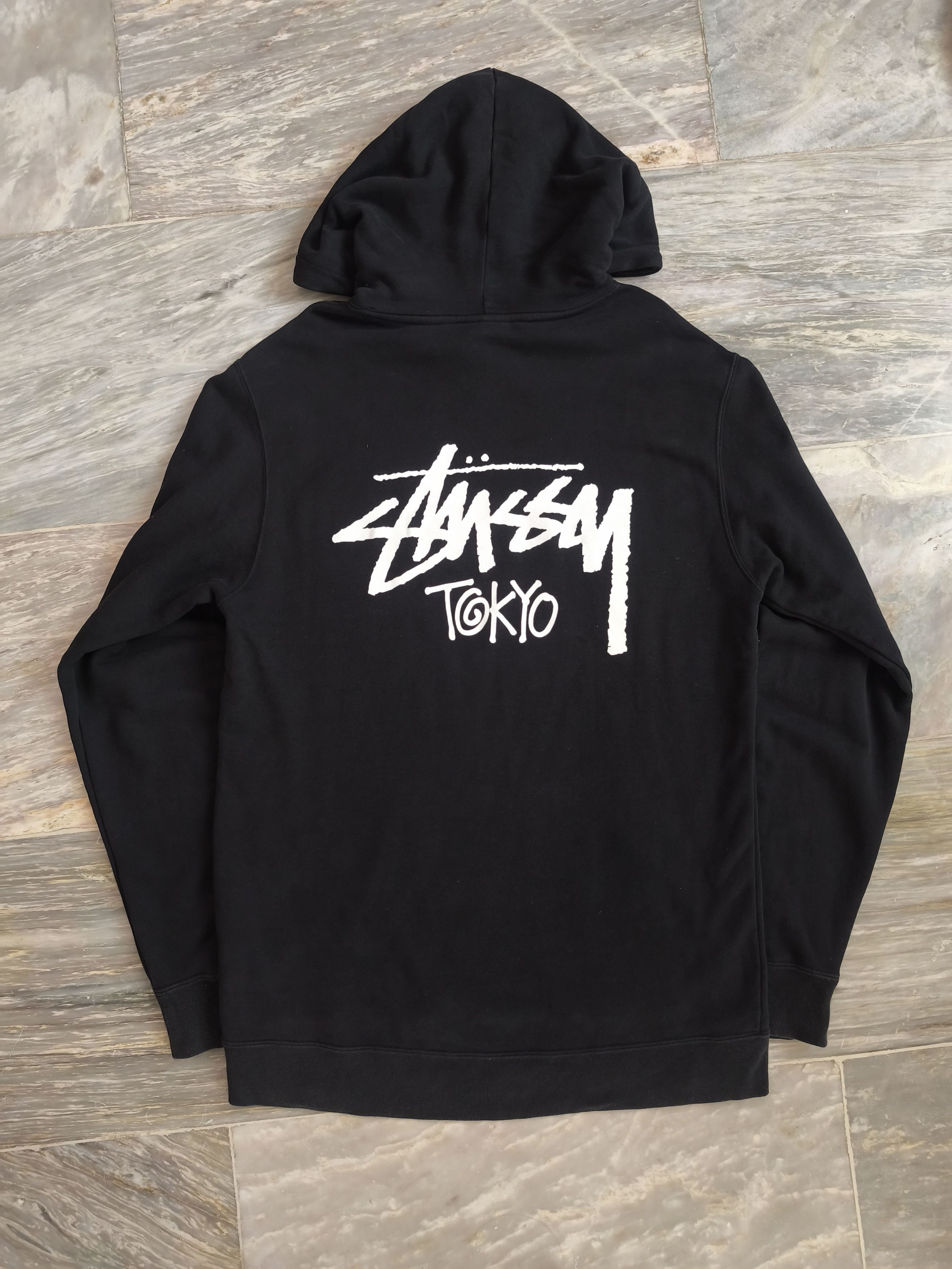 Stussy Stüssy logo-print hoodie tokyo Size US XL / EU 56 / 4 - 6 Thumbnail