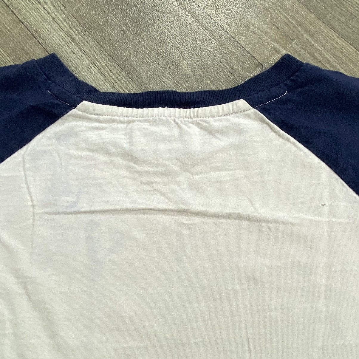 Marithe + Francois Girbaud Vintage Marithe Francois Girbaud Women Two Tone Cropped Tee Size M / US 6-8 / IT 42-44 - 8 Thumbnail