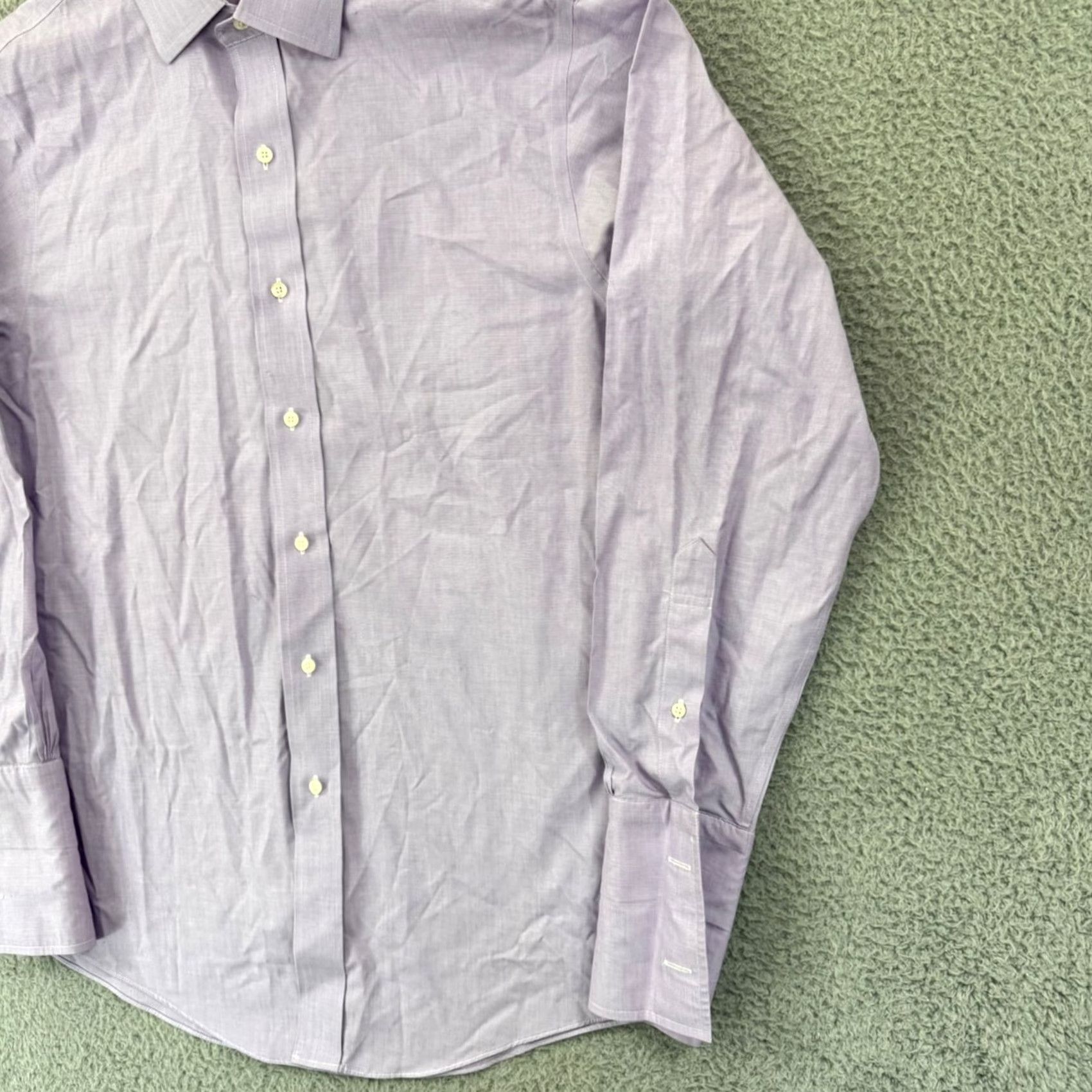 Brooks Brothers Brooks Brothers Shirt Men Medium Oxford Non Iron Supima Barrel Cuff Classic blue long sleeve button-up dress shirt Size US M / EU 48-50 / 2 - 5 Thumbnail