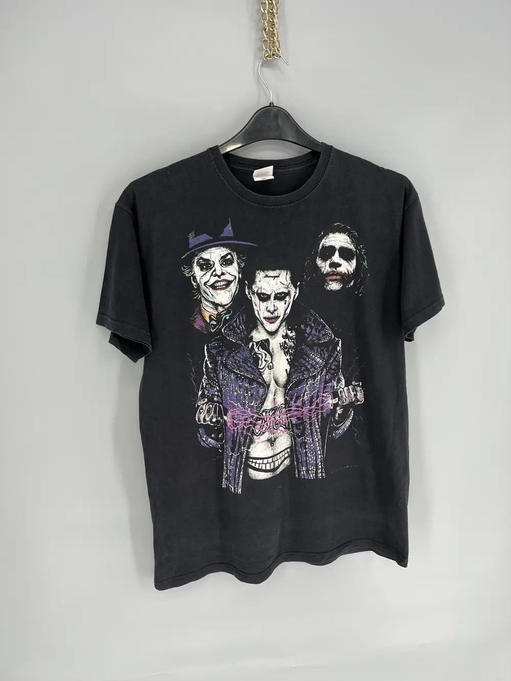 DC Comics Vintage Y2K Joker T-Shirt The Dark Knight Batman Size US L / EU 52-54 / 3 - 2 Thumbnail