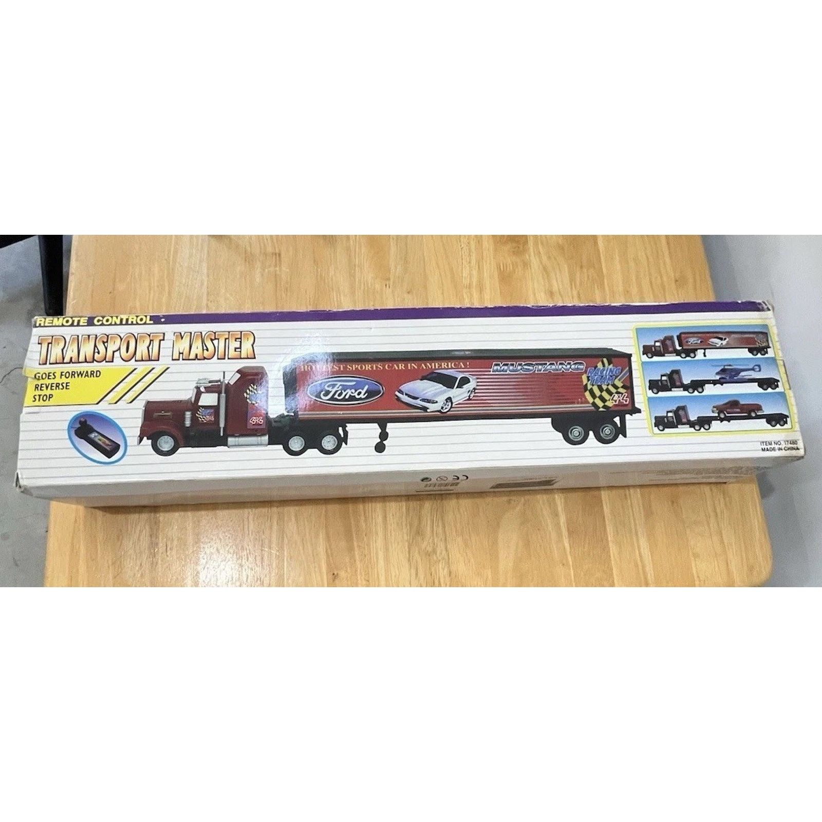 Other Transport Master Truck Ford Mustang Trailer red Rig Remote Size ONE SIZE - 2 Thumbnail