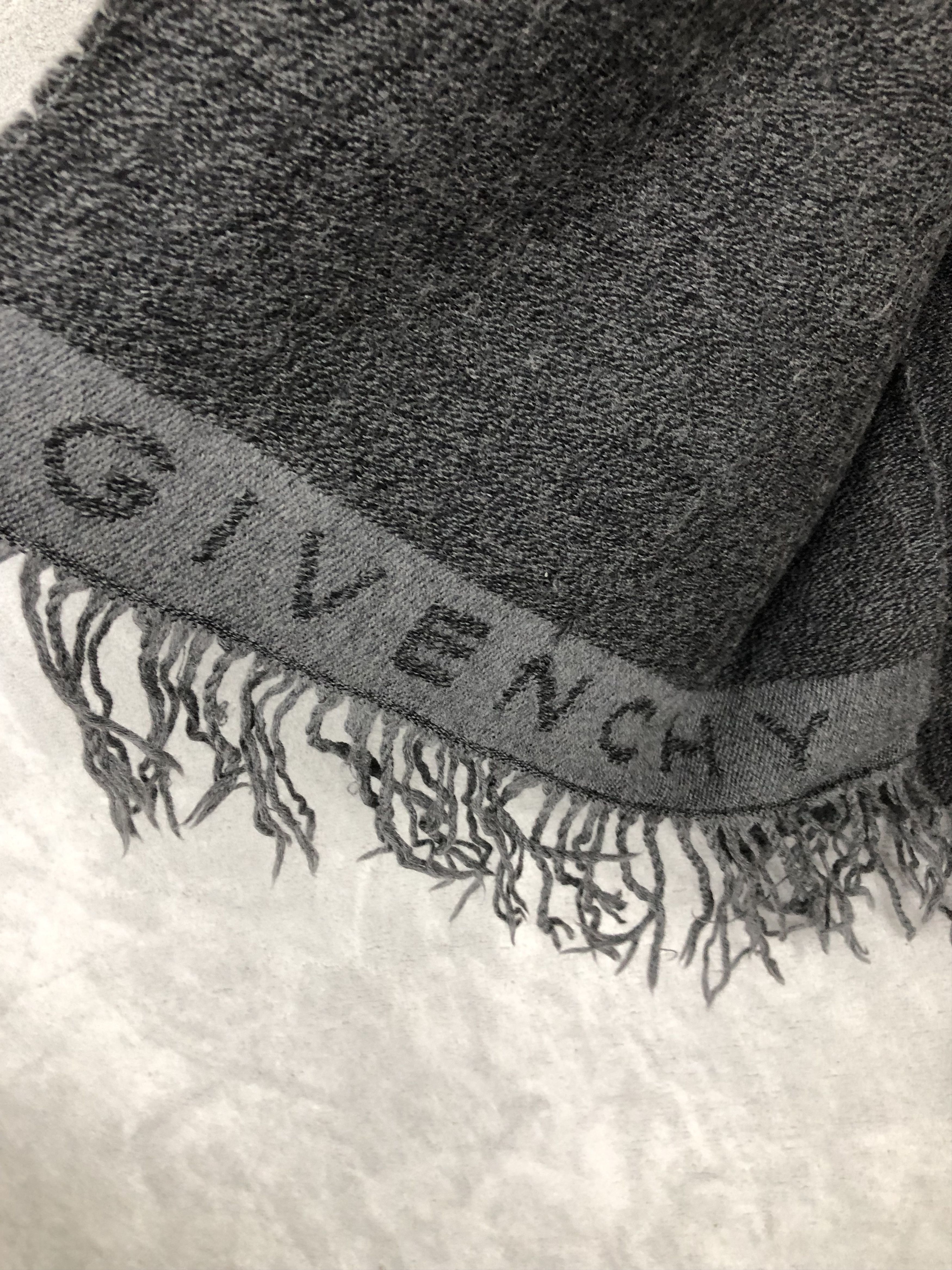 Vintage Givenchy Wool Scarf Muffler