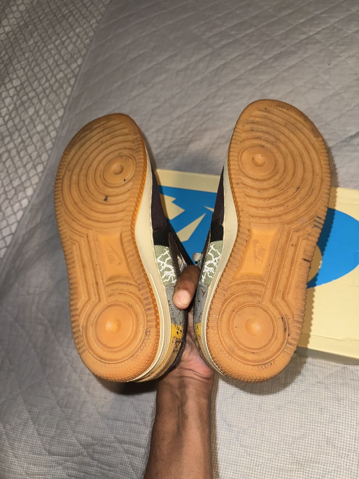 Nike × Travis Scott Air force 1 ‘ cactus jack ‘ Size US 8.5 / EU 41-42 - 6 Thumbnail