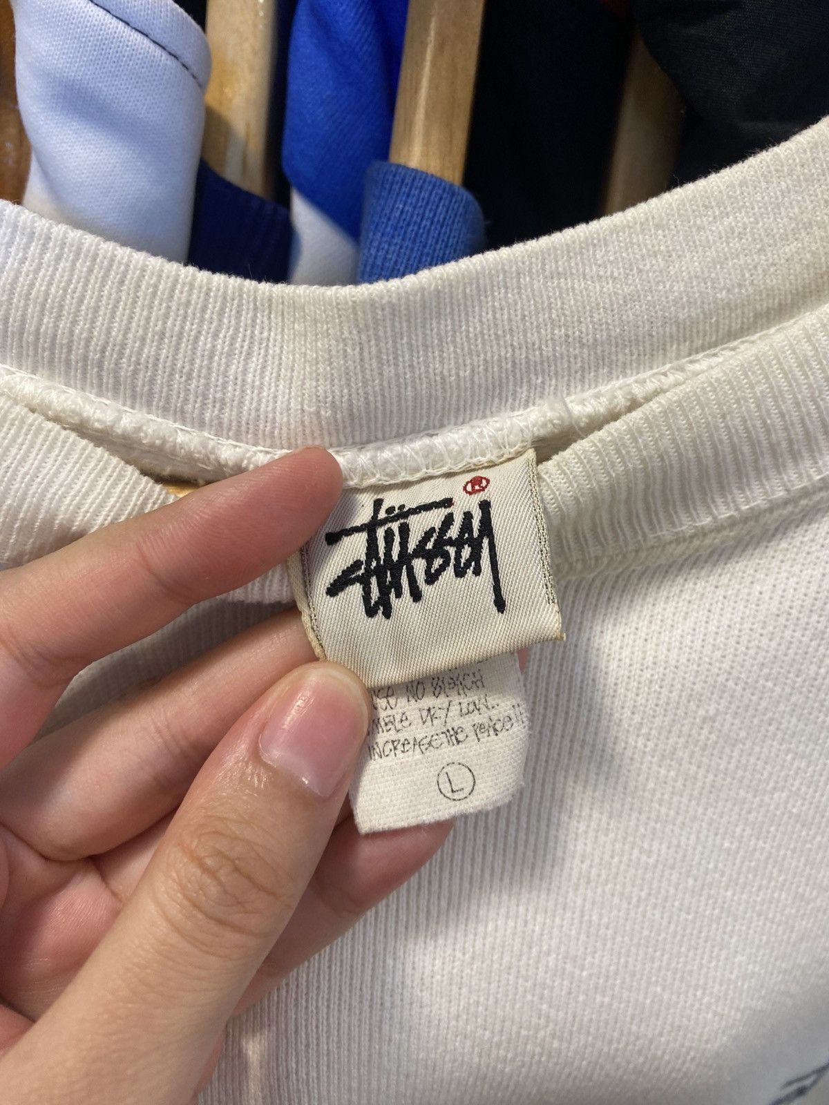 Stussy Vintage 90s Stussy Sweatshirt Crewneck Sweater Size US L / EU 52-54 / 3 - 5 Thumbnail