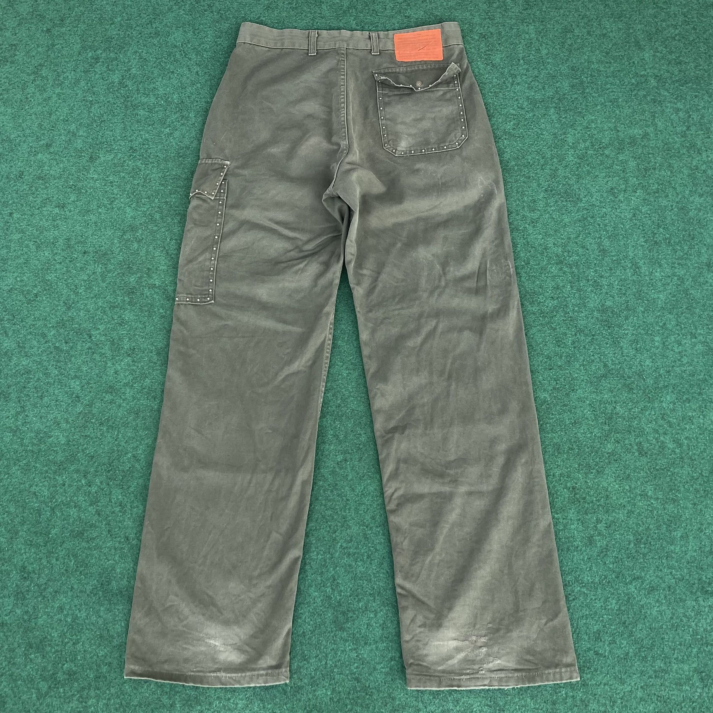 Vintage Vtg Begetex 1986 Belgian Military Zipper Opti Army Pant Size US 29 - 15 Thumbnail