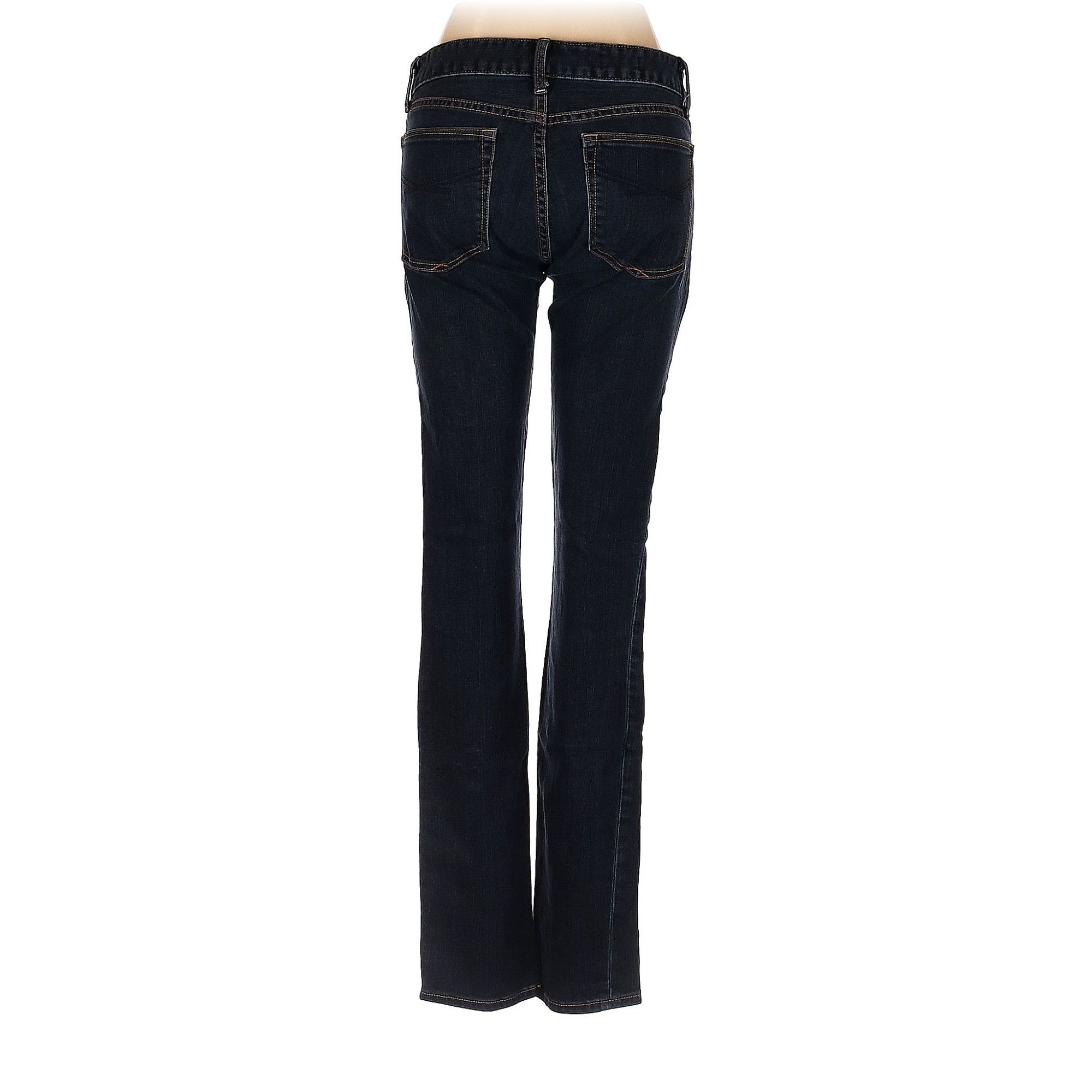 Gap Gap Always Skinny Mid Rise Dark Blue Jeans Size 27/4r Size 27" / US 4 / IT 40 - 2 Thumbnail