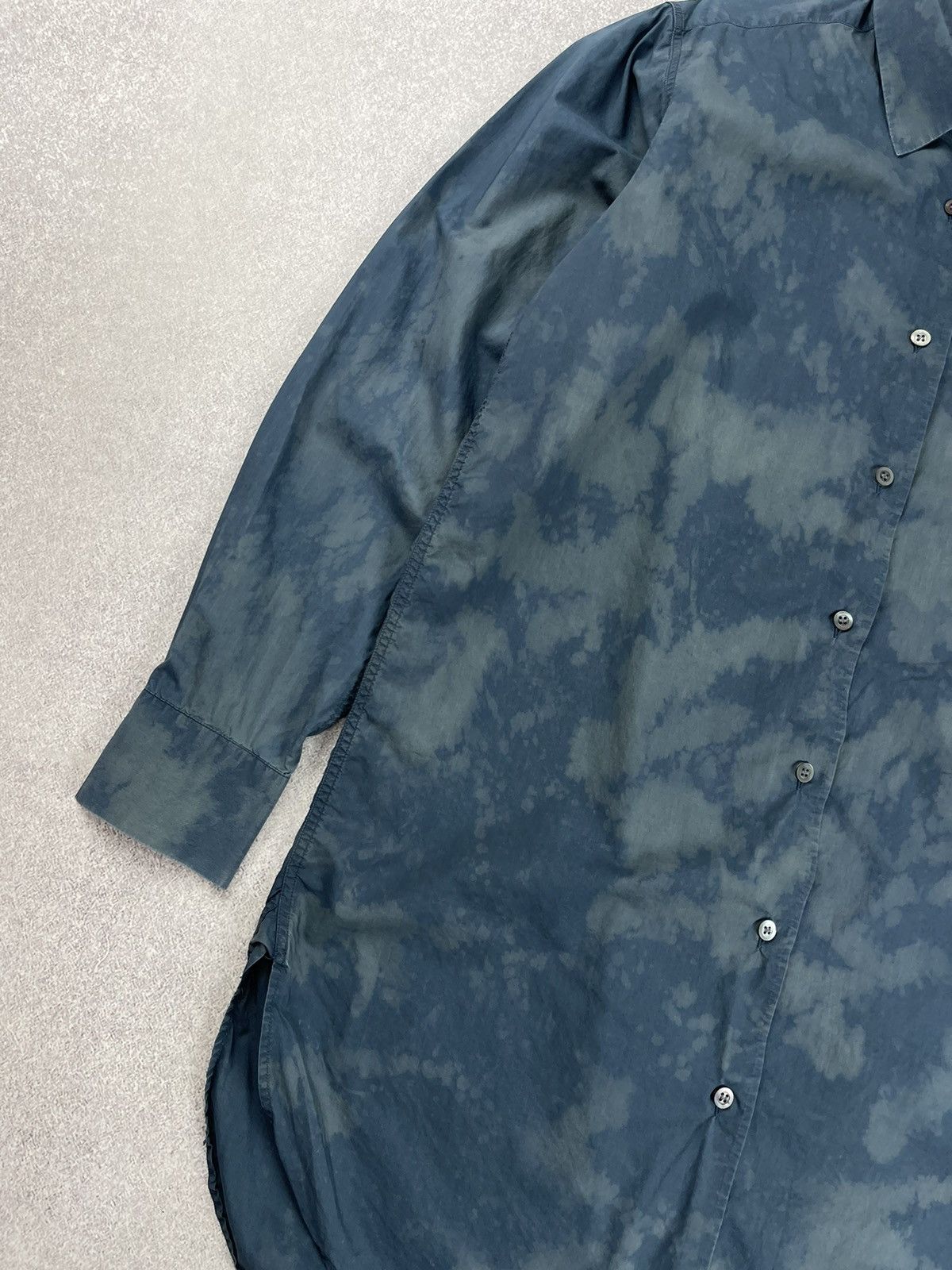 Dries Van Noten Dries Van Noten Custom Tie Dye Dress Long Sleeve Shirt Size S / US 4 / IT 40 - 5 Thumbnail