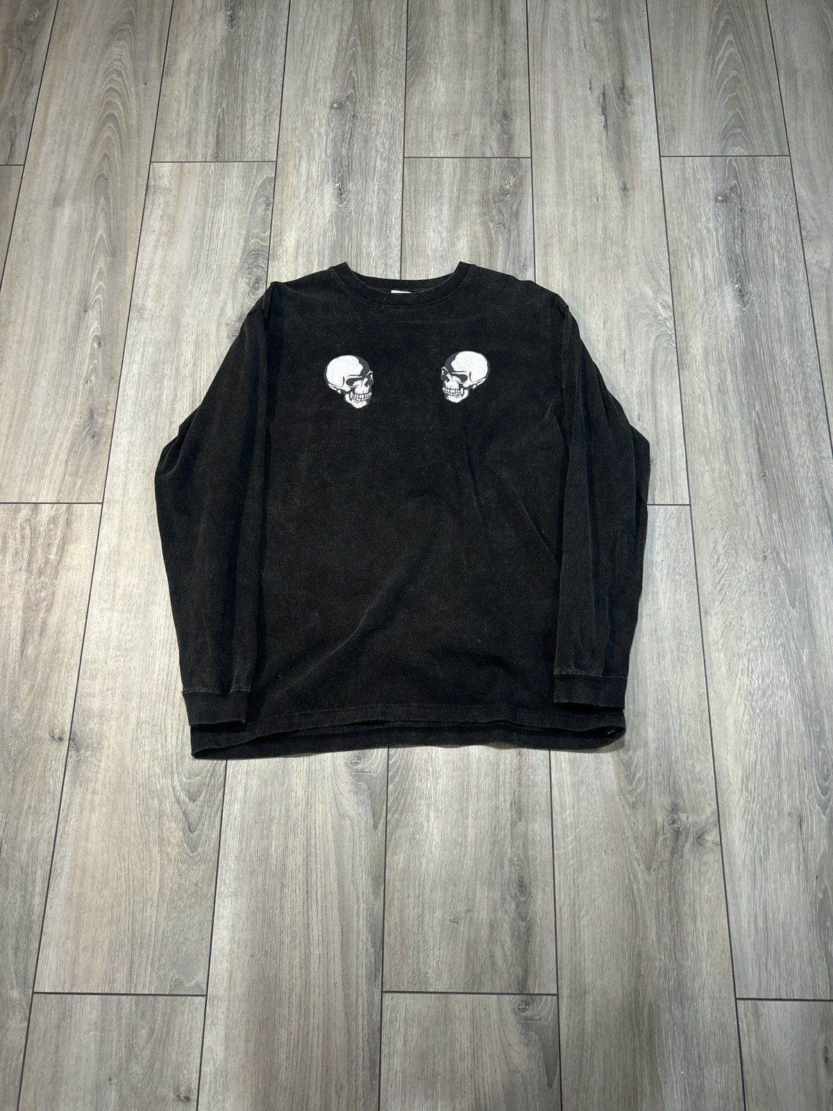 image of Number N Ine Number (N)Ine The Clash Reprint in Black, Men's (Size Large)