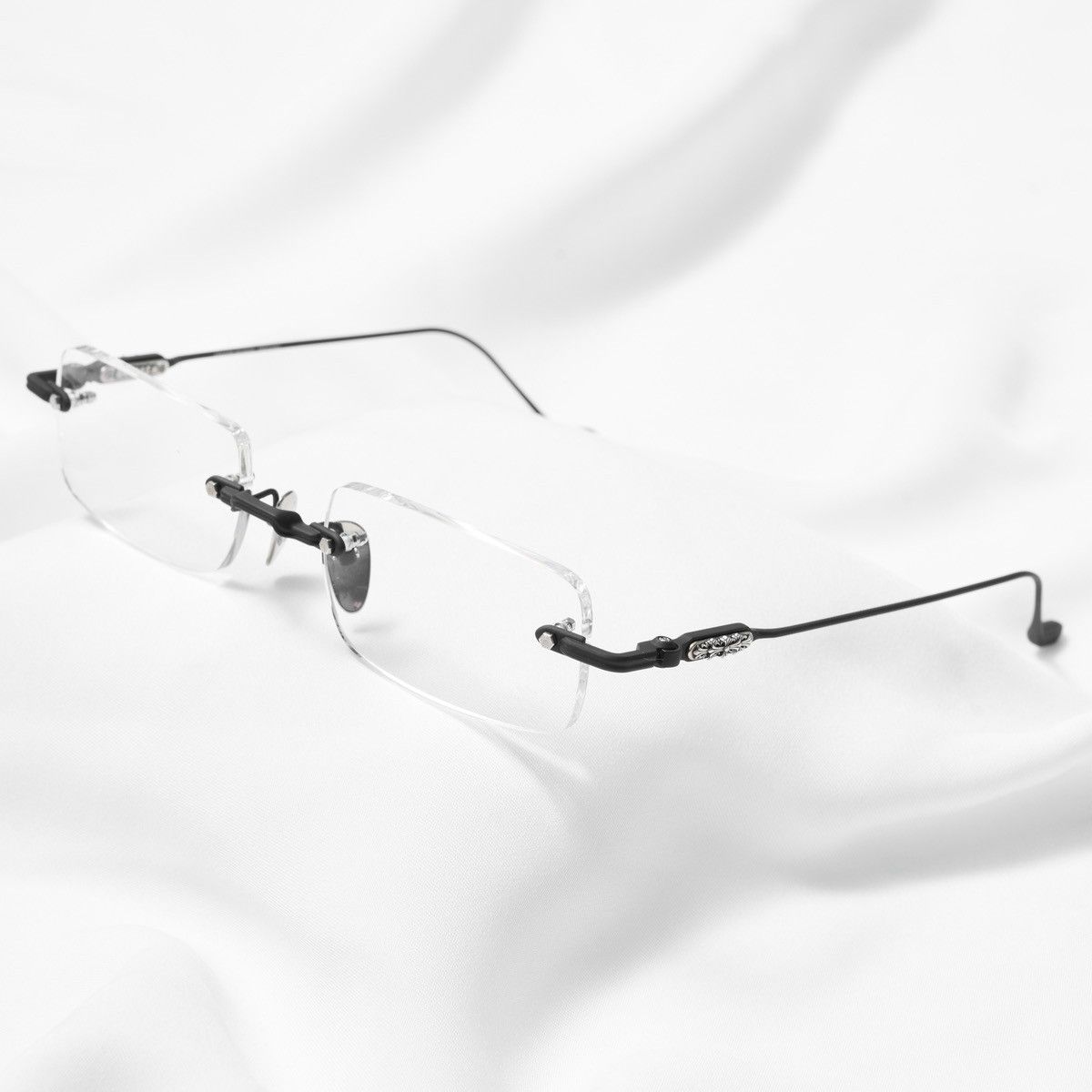 Chrome Hearts CHROME HEARTS SOFFFFFFFFERS II MbK/SHINY SILVER GLASSES Size ONE SIZE - 2 Thumbnail