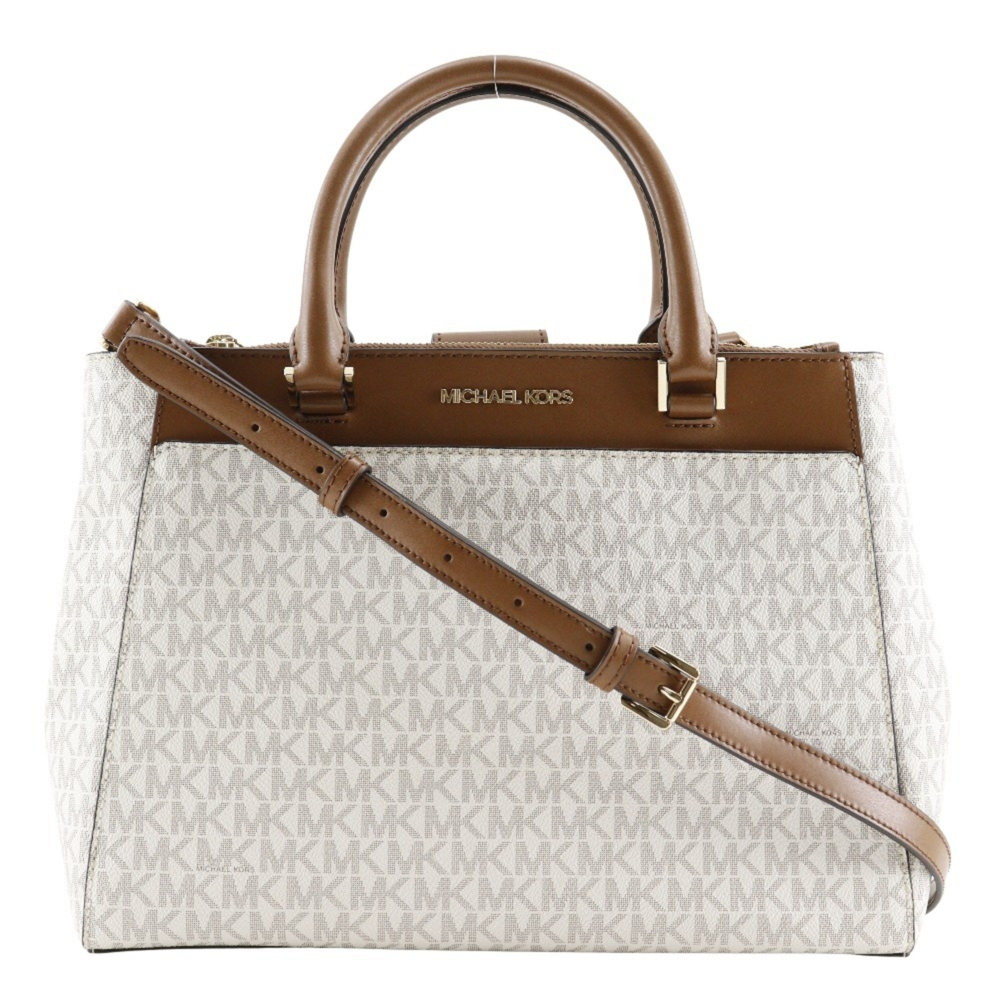 Michael Kors Michael Kors Shoulder Handbag 35T9GAKS3B PVC Off-White 2way A5 Type Women's Size ONE SIZE - 1 Thumbnail