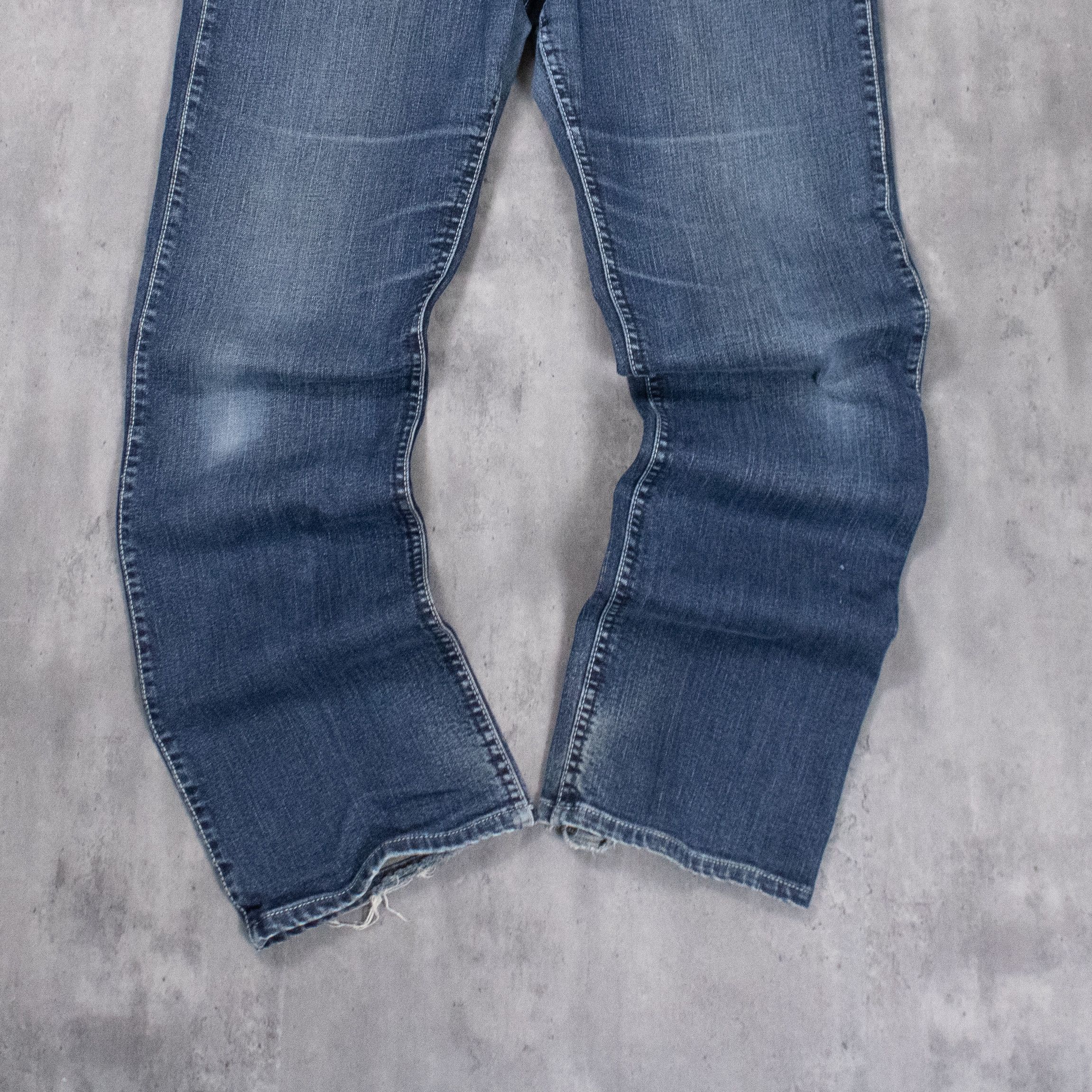 Wrangler Y2K Wrangler QBaby Bootcut Indigo Jeans Size US 36 / EU 52 - 3 Thumbnail