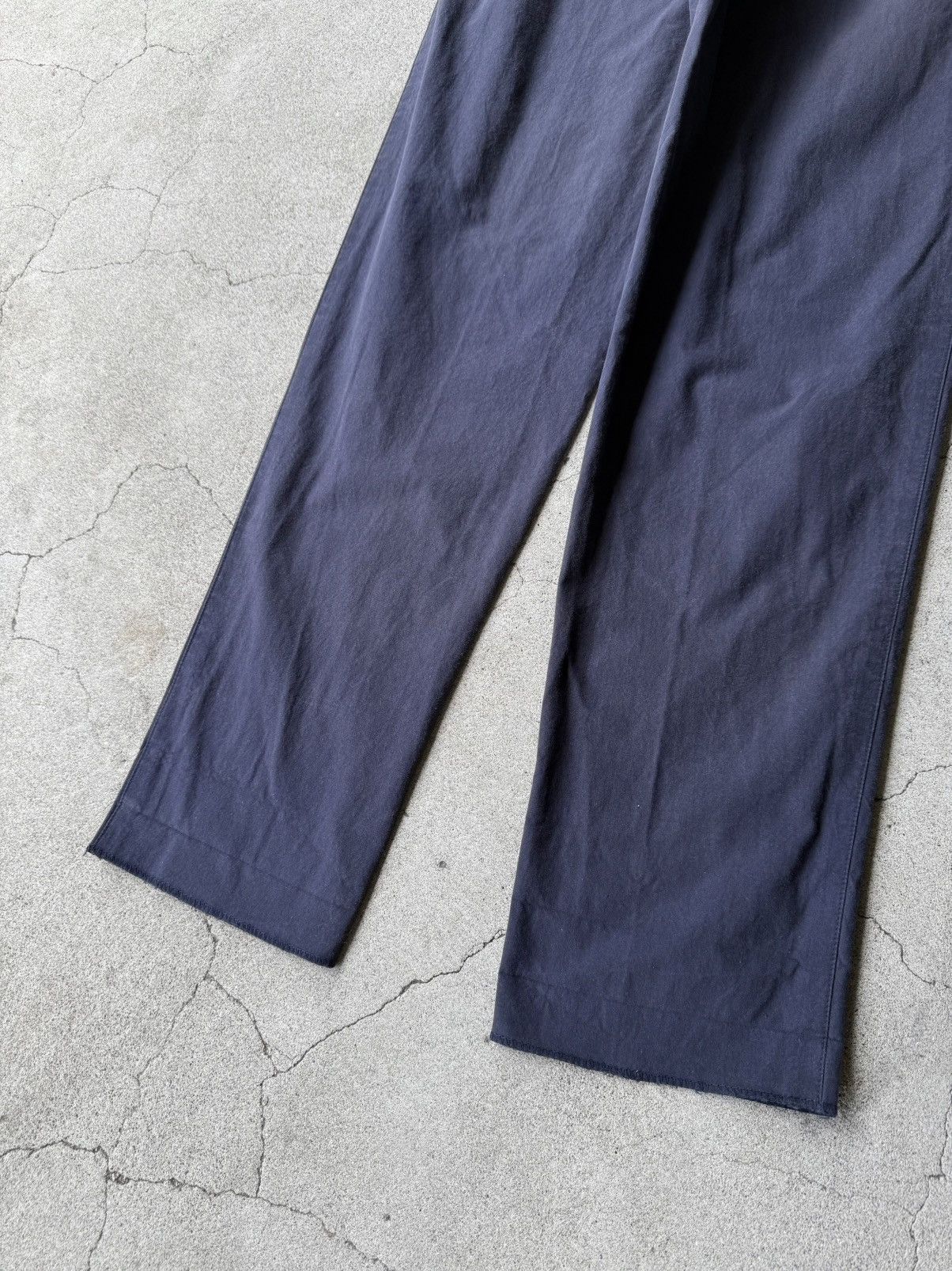 Issey Miyake 90's ISSEY MIYAKE Archive Dark Navy Trousers Size US 28 / EU 44 - 6 Thumbnail