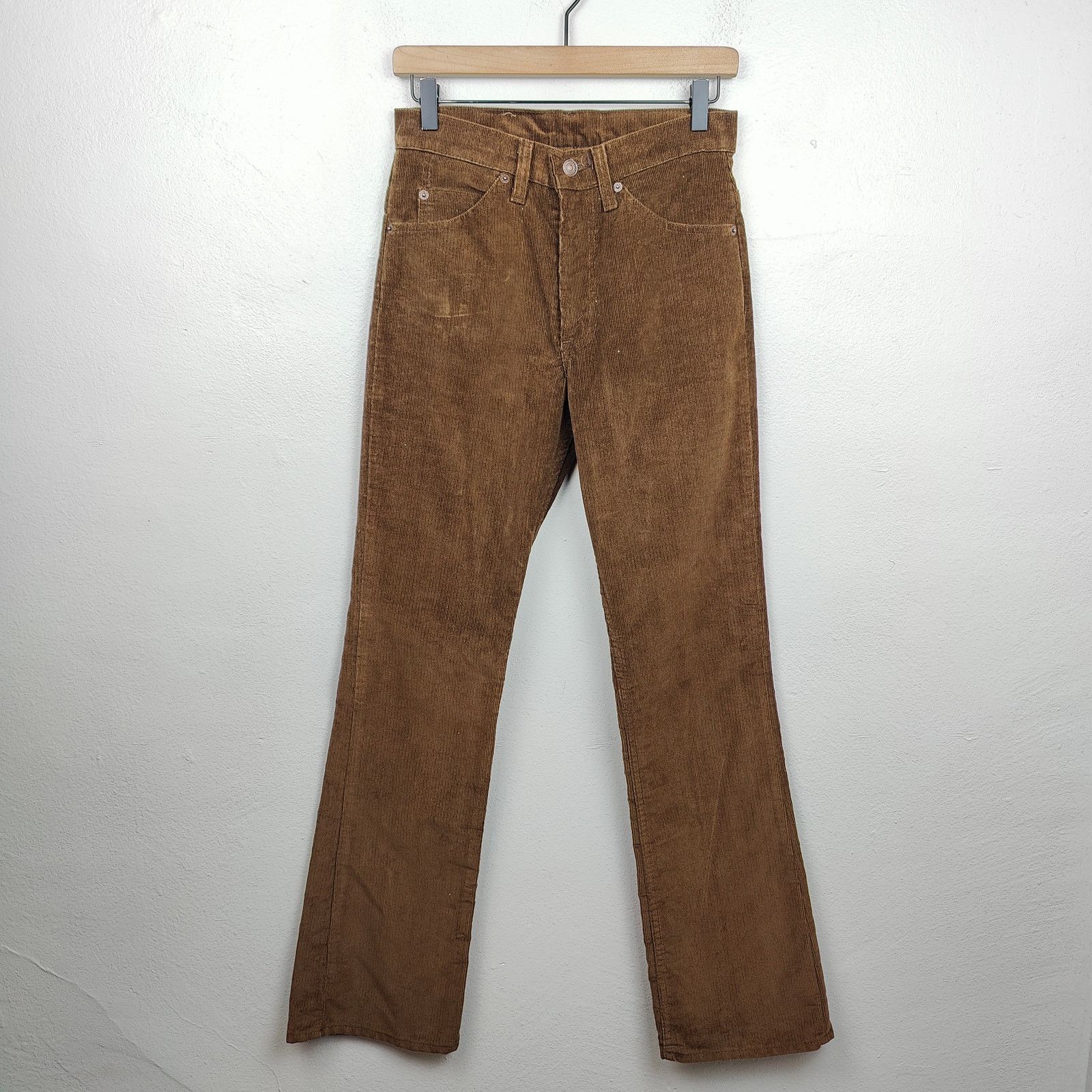 Levi's Vintage Levi's 517 Corduroy Jeans Mens 29x33 Brown Bootcut Size US 29 - 1 Thumbnail