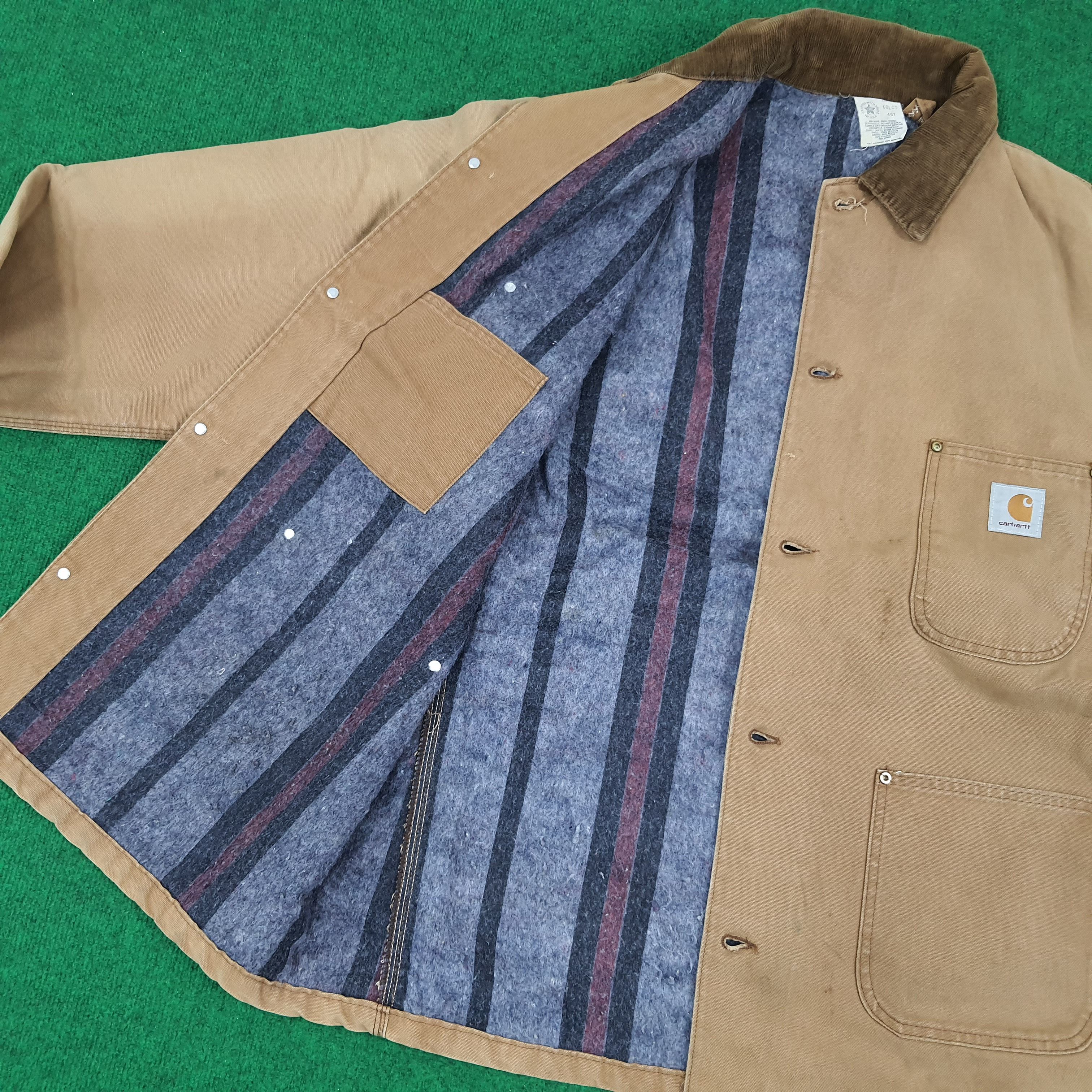 Carhartt × Vintage Vintage Carhartt Detroit Workwear Heavy Jacket Size US XXL / EU 58 / 5 - 6 Thumbnail