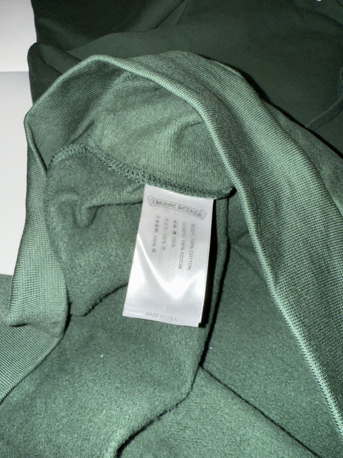 Chrome Hearts Chrome hearts logo hoodie Size US XL / EU 56 / 4 - 4 Thumbnail