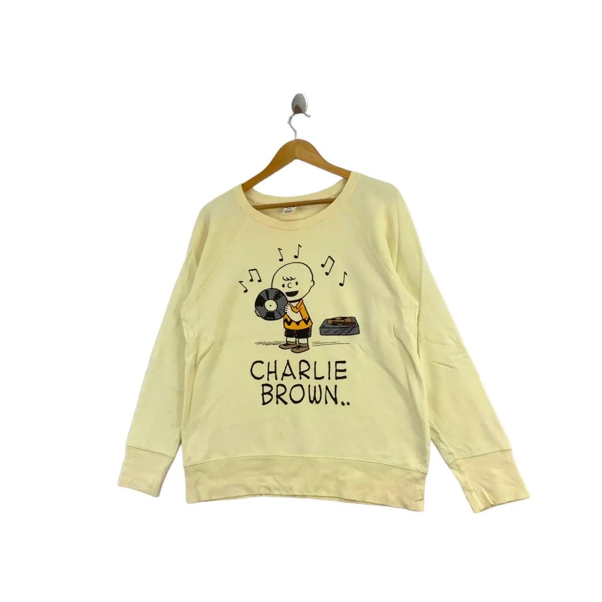 Peanuts Vintage UT x PEANUTS CHARLIE BROWNS Cartoon Print Yellow Size US L / EU 52-54 / 3 - 5 Thumbnail
