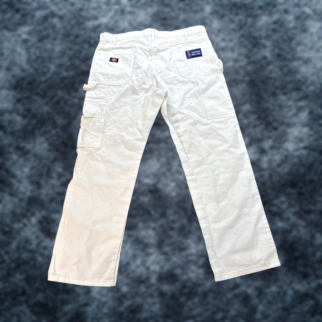 Dickies × Streetwear × Vintage 00s White Dickies Dunn Edwards