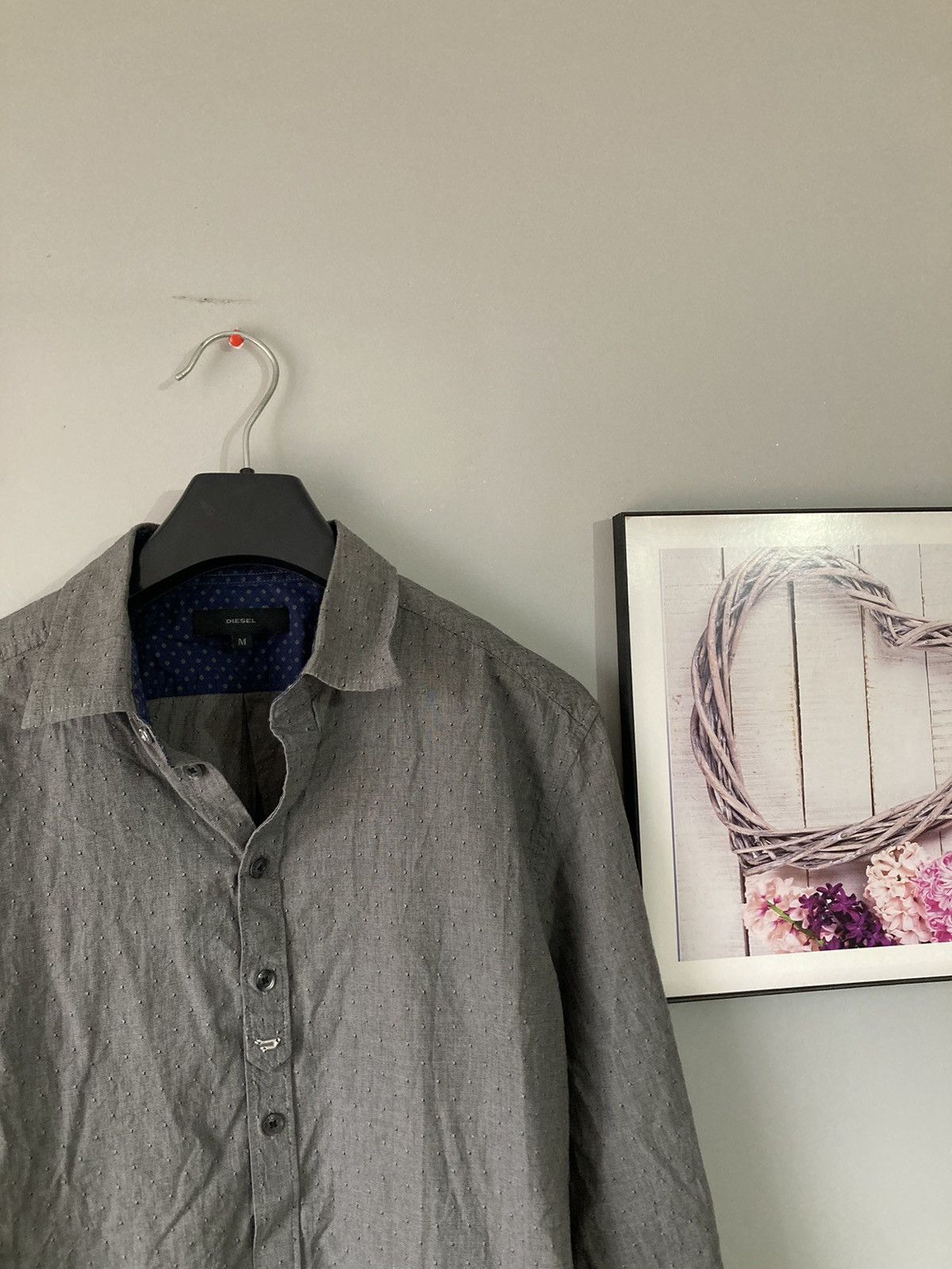 Diesel × Vintage Diesel button ups monogram shirt M y2k luxury Size US M / EU 48-50 / 2 - 3 Thumbnail