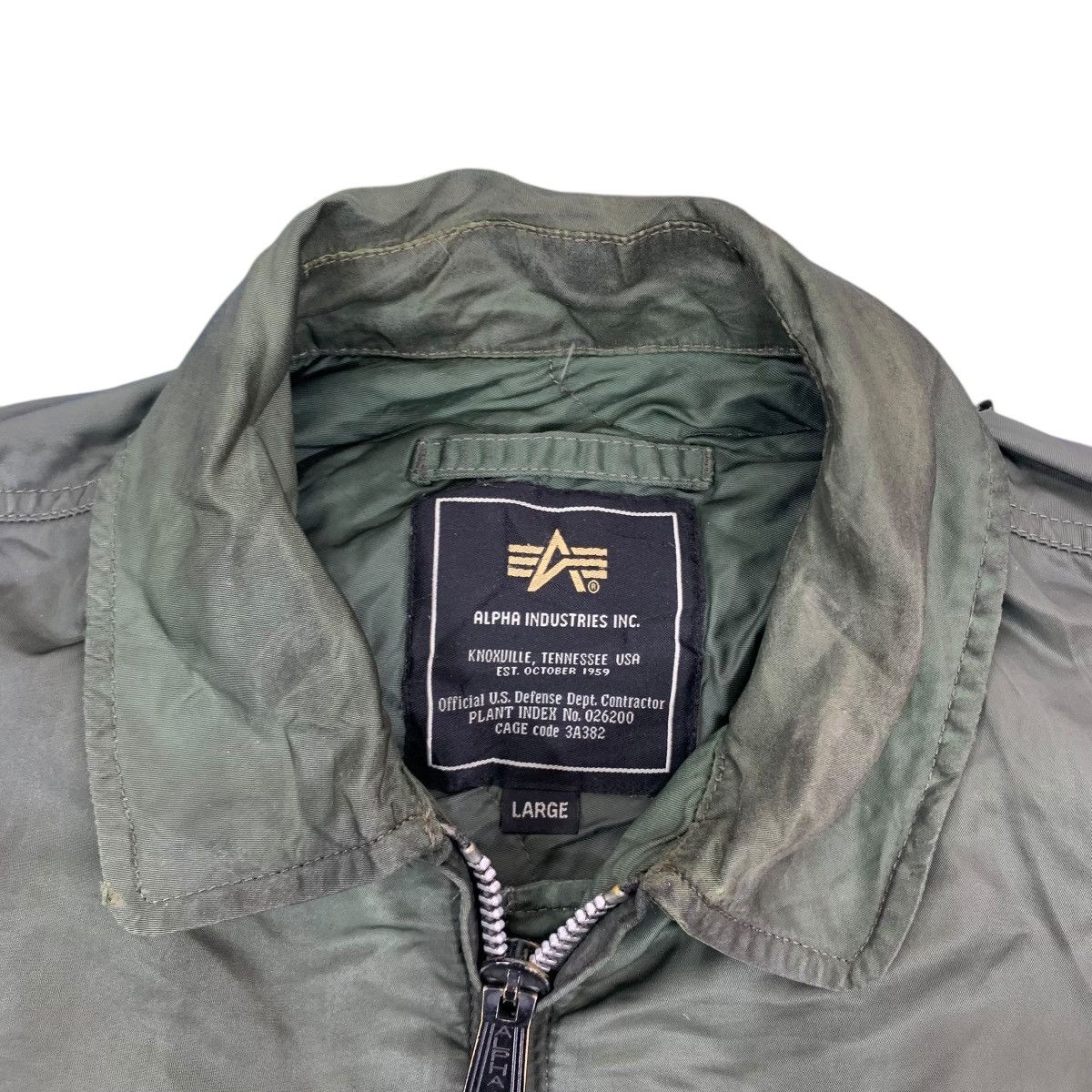 Alpha Industries VINTAGE ALPHA INDUSTRIES FLIGHT BOMBER JACKET Size US L / EU 52-54 / 3 - 4 Thumbnail