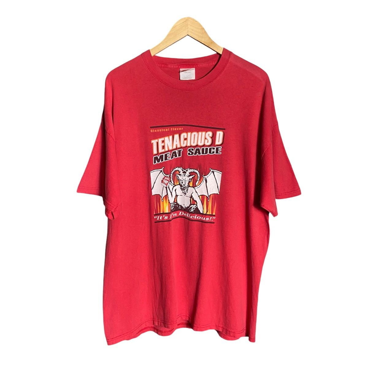 Band Tees × Vintage Vintage Tenacious D Satanic Band Movie T-Shirt Size US XL / EU 56 / 4 - 1 Thumbnail