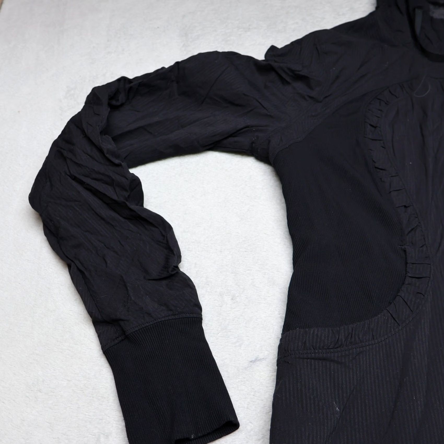 Lululemon Lululemon Dance Studio Jacket Womens 8 Black Reversible Full Zip Light Athletic Size M / US 6-8 / IT 42-44 - 2 Thumbnail