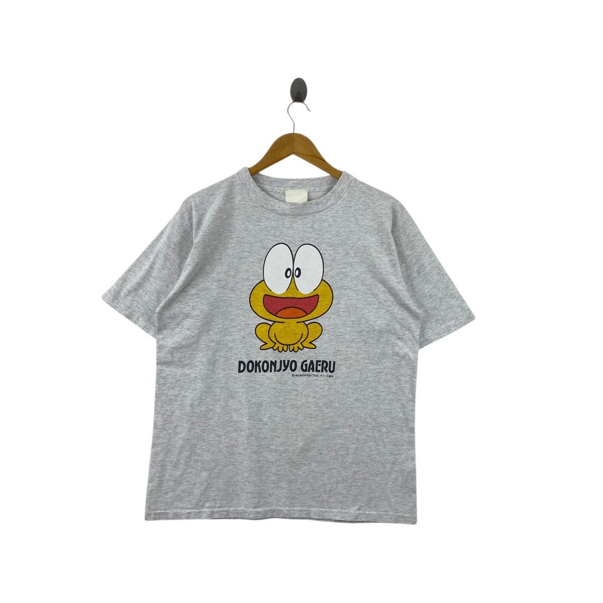 Anime × Japanese Brand × Vintage Pick!! Vtg 1992 DOKONJYO GAERU Anime Manga Series Tee Tshirt Size US M / EU 48-50 / 2 - 1 Thumbnail